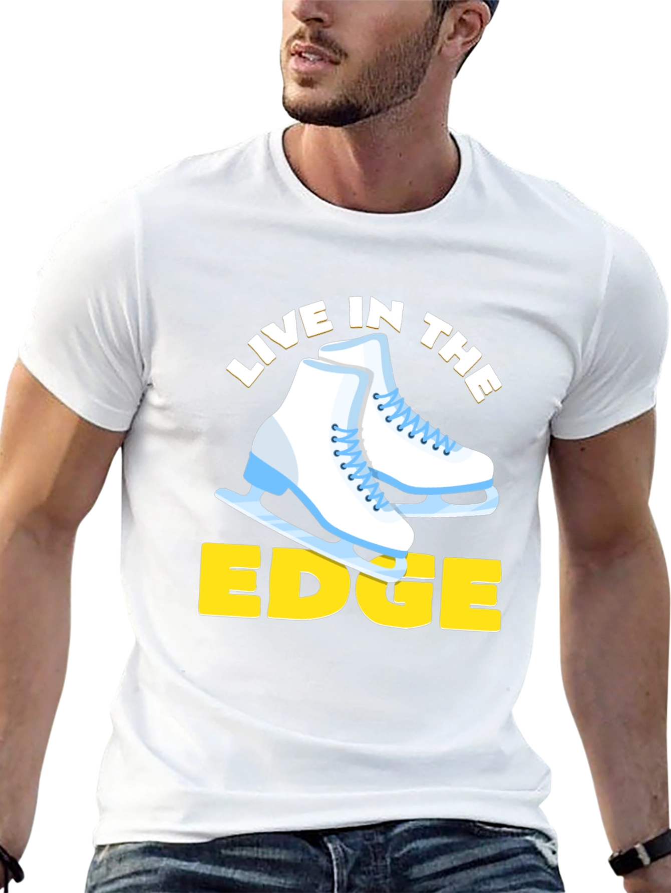 Live In The Edge Graphic T-Shirt