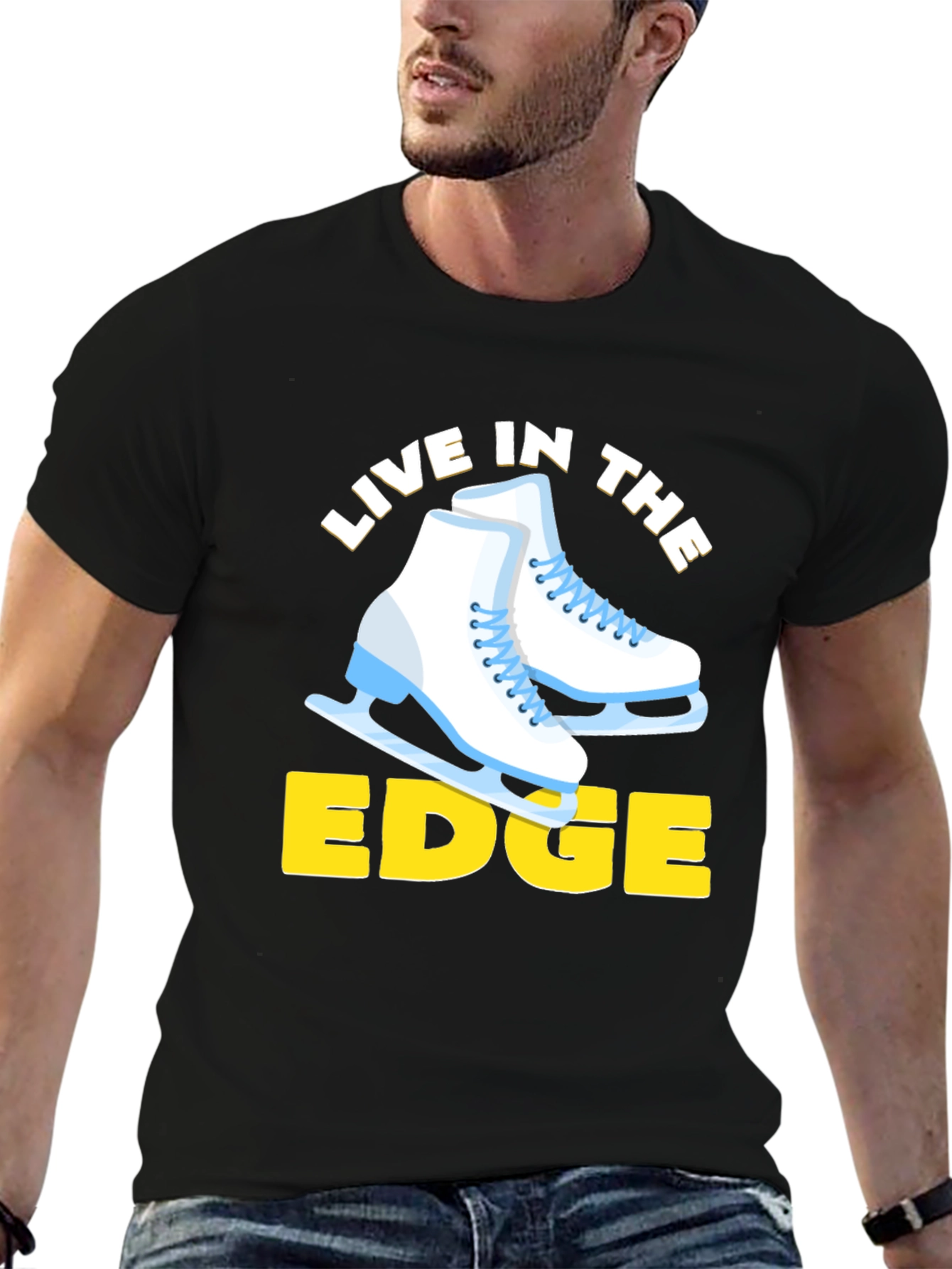 Live In The Edge Graphic T-Shirt
