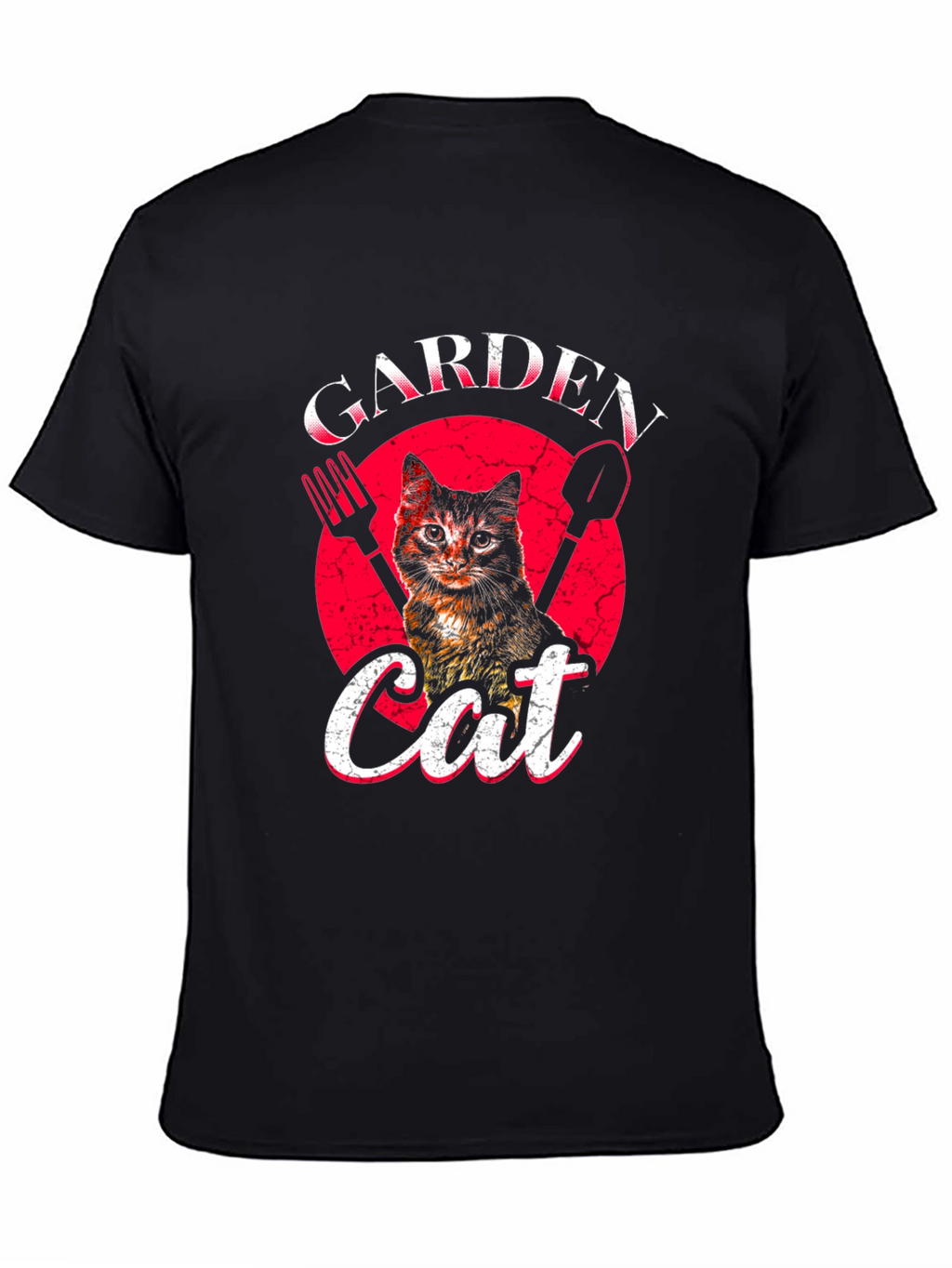 Garden Cat Graphic T-Shirt