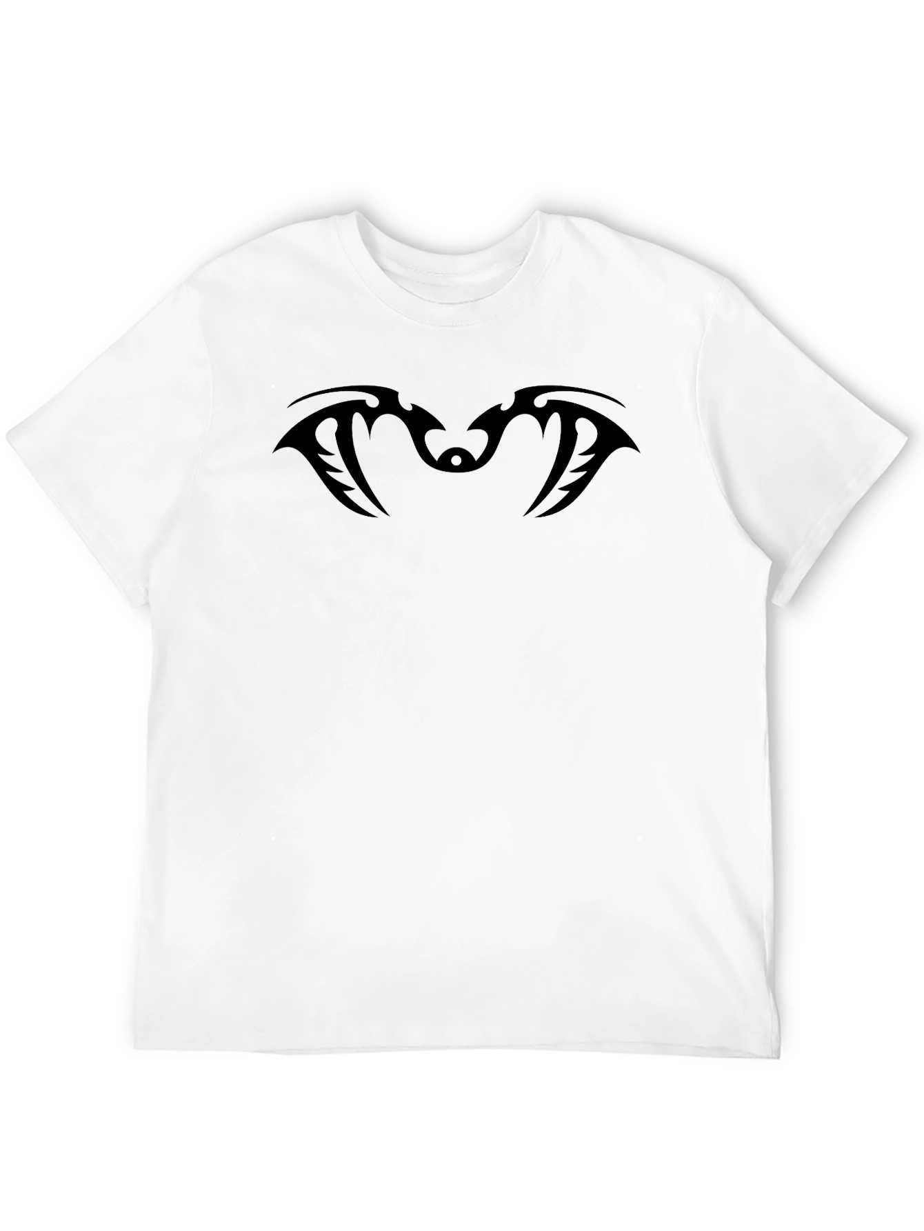 Tribal Tattoo Graphic Black T-Shirt