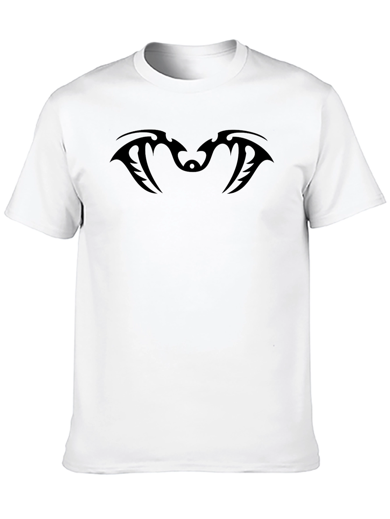 Tribal Tattoo Graphic Black T-Shirt