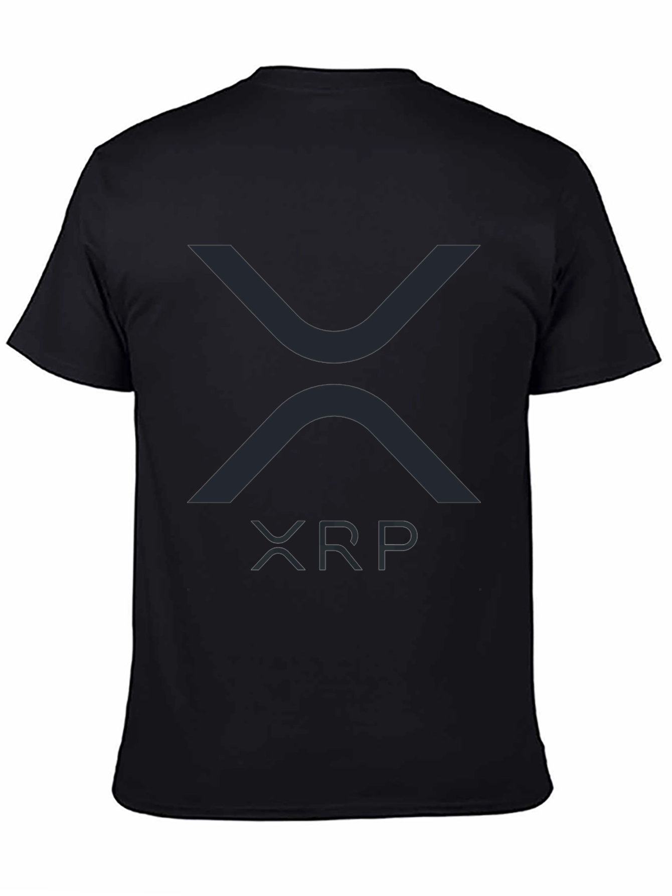 XRP Crypto Black T-Shirt