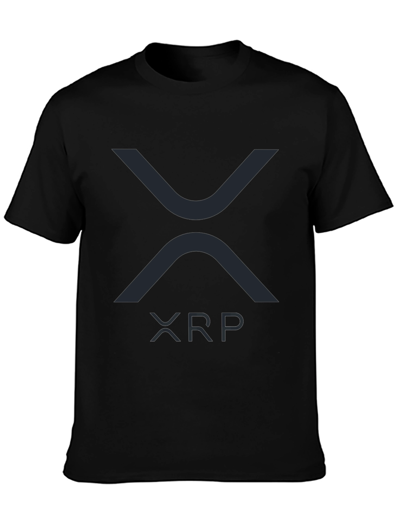 XRP Crypto Black T-Shirt