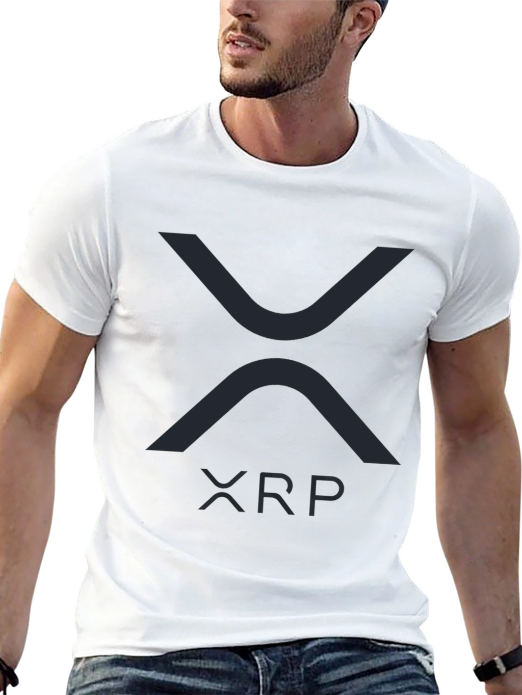 XRP Crypto Black T-Shirt