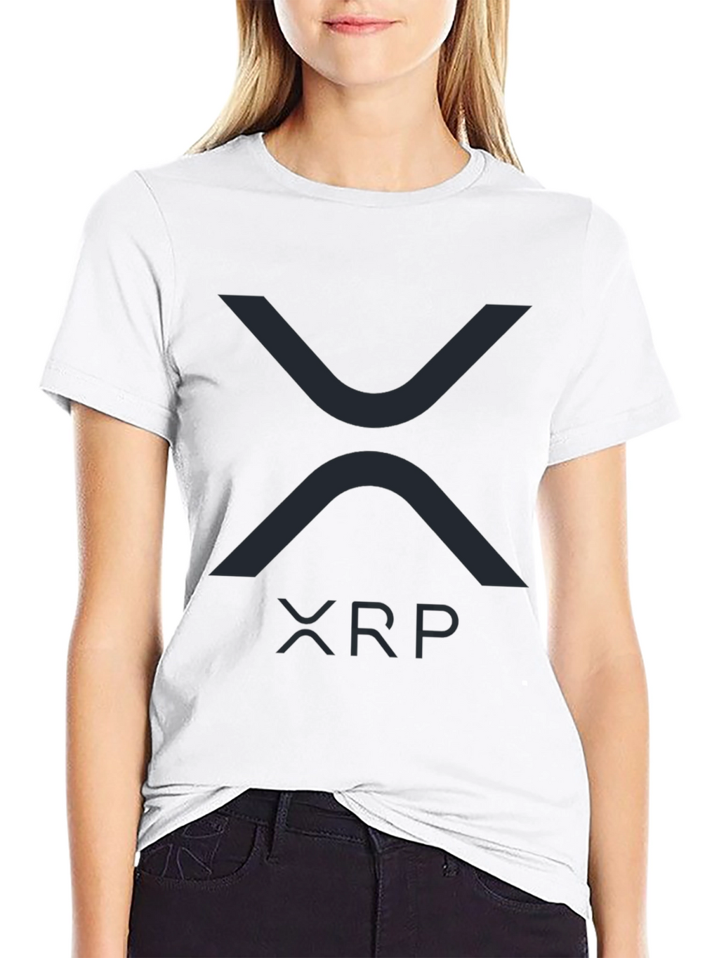 XRP Crypto Black T-Shirt