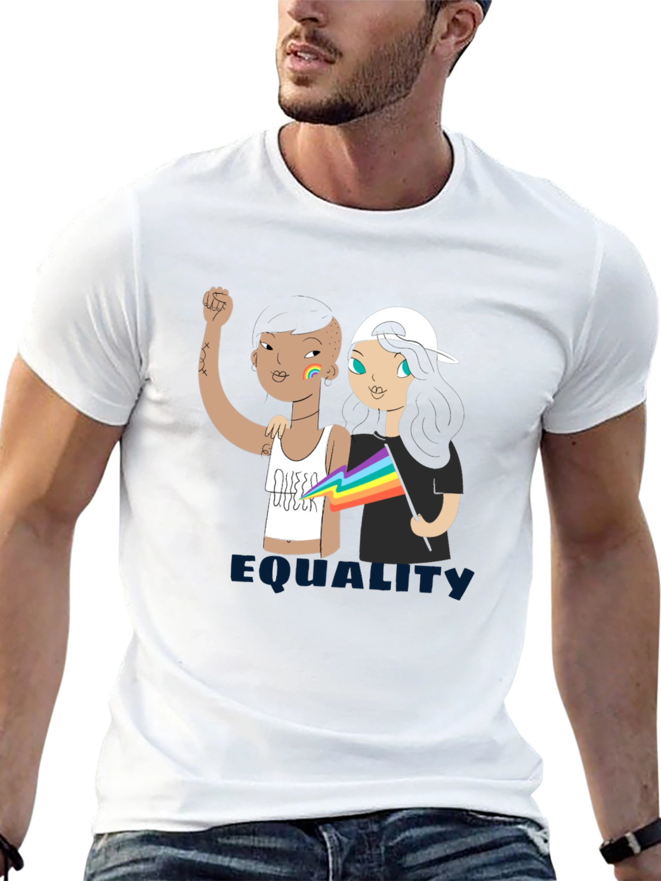 Equality LGBTQ Pride Graphic T-Shirt