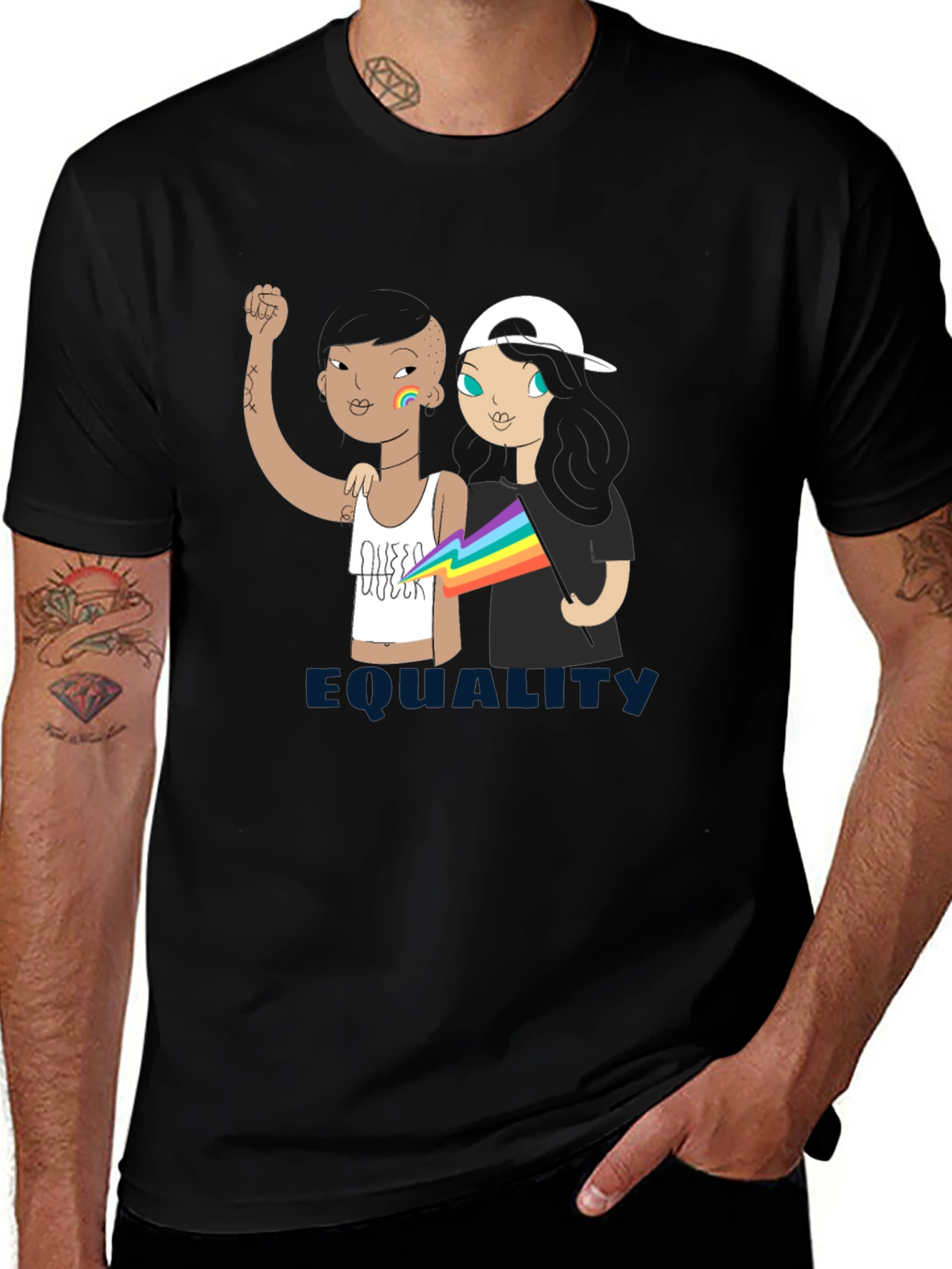 Equality LGBTQ Pride Graphic T-Shirt