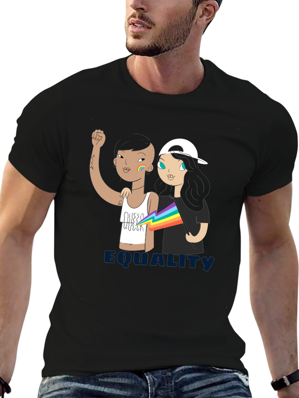Equality LGBTQ Pride Graphic T-Shirt