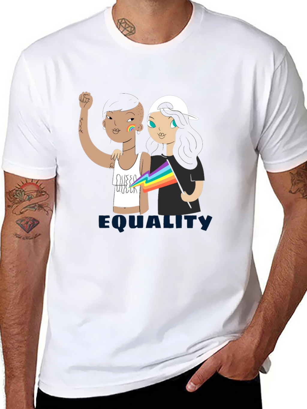Equality LGBTQ Pride Graphic T-Shirt