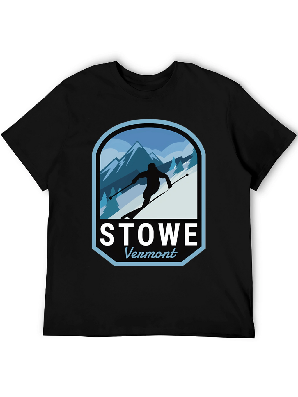 Stowe Vermont Skiing T-Shirt