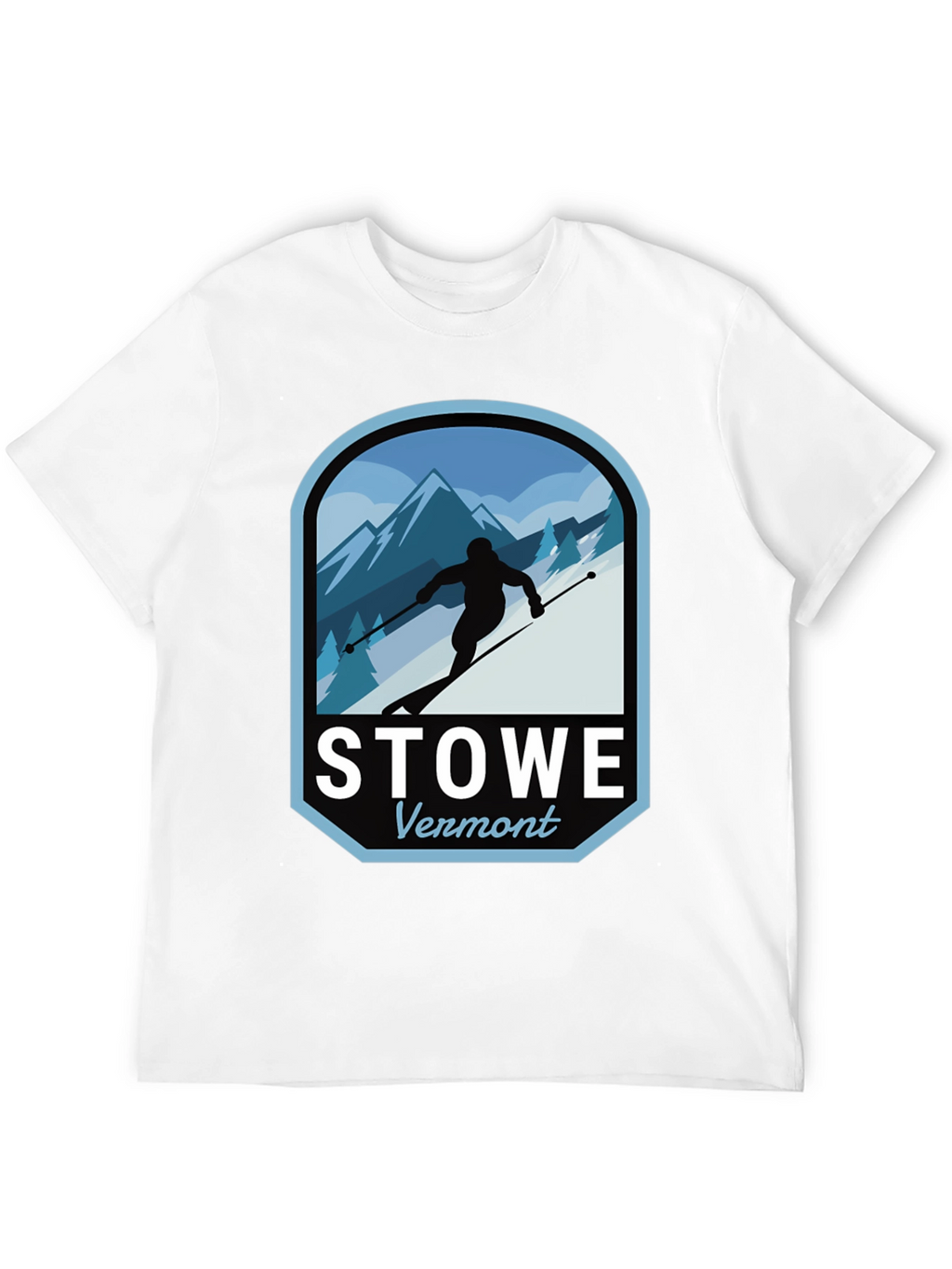 Stowe Vermont Skiing T-Shirt