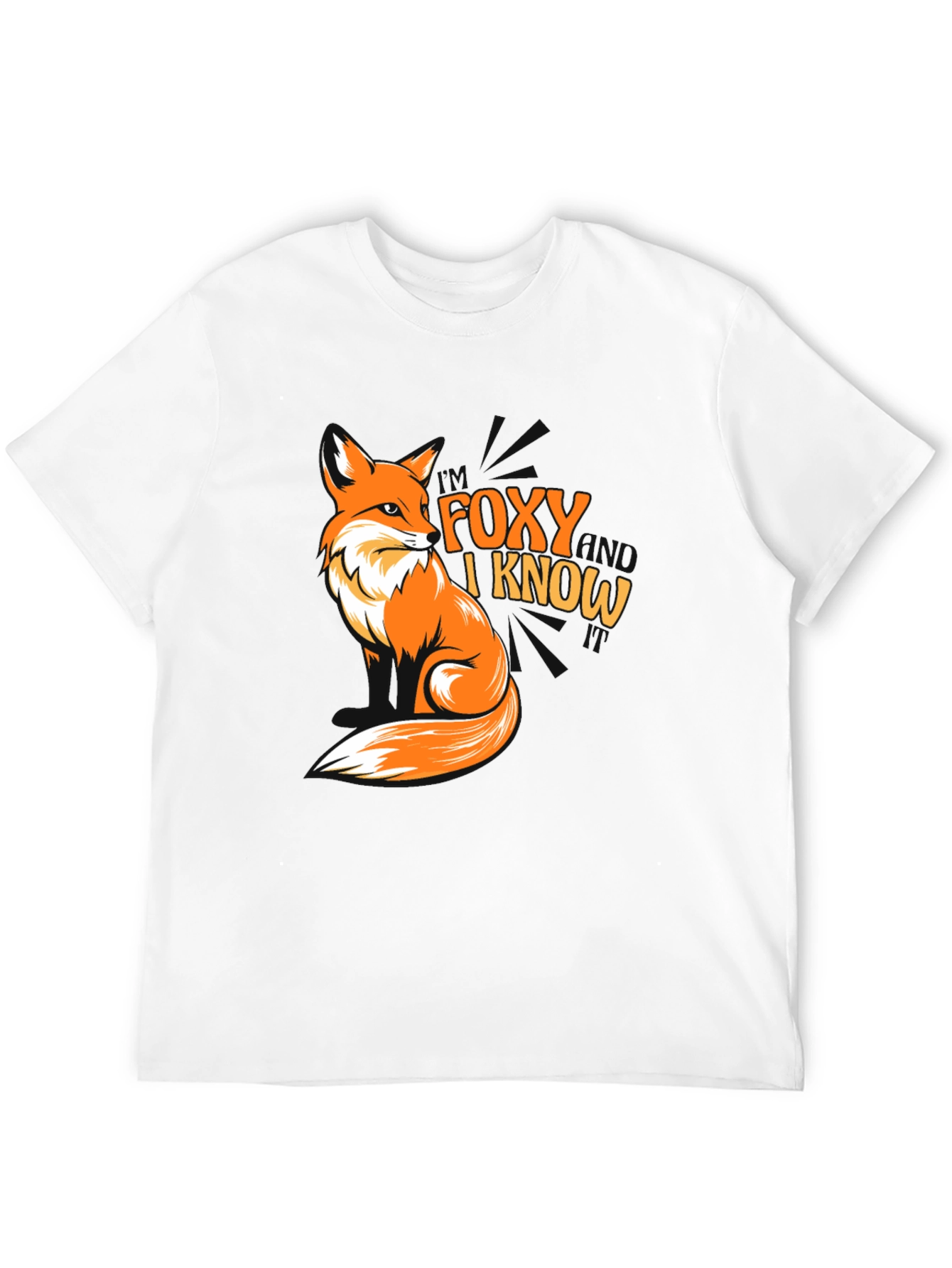 Foxy I Know T-Shirt - Cool Fox Graphic Tee