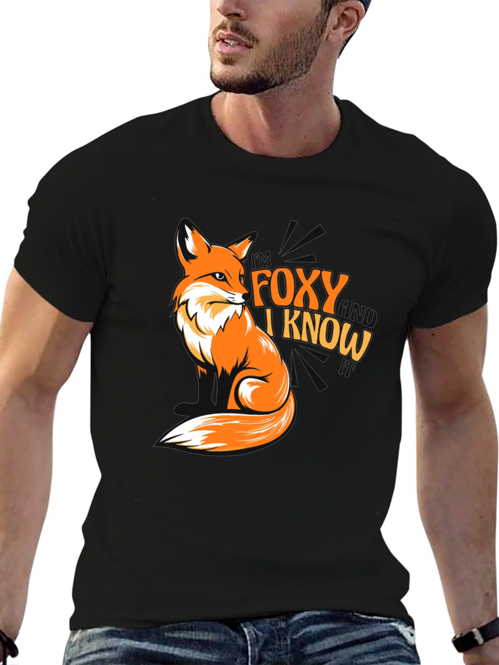 Foxy I Know T-Shirt - Cool Fox Graphic Tee