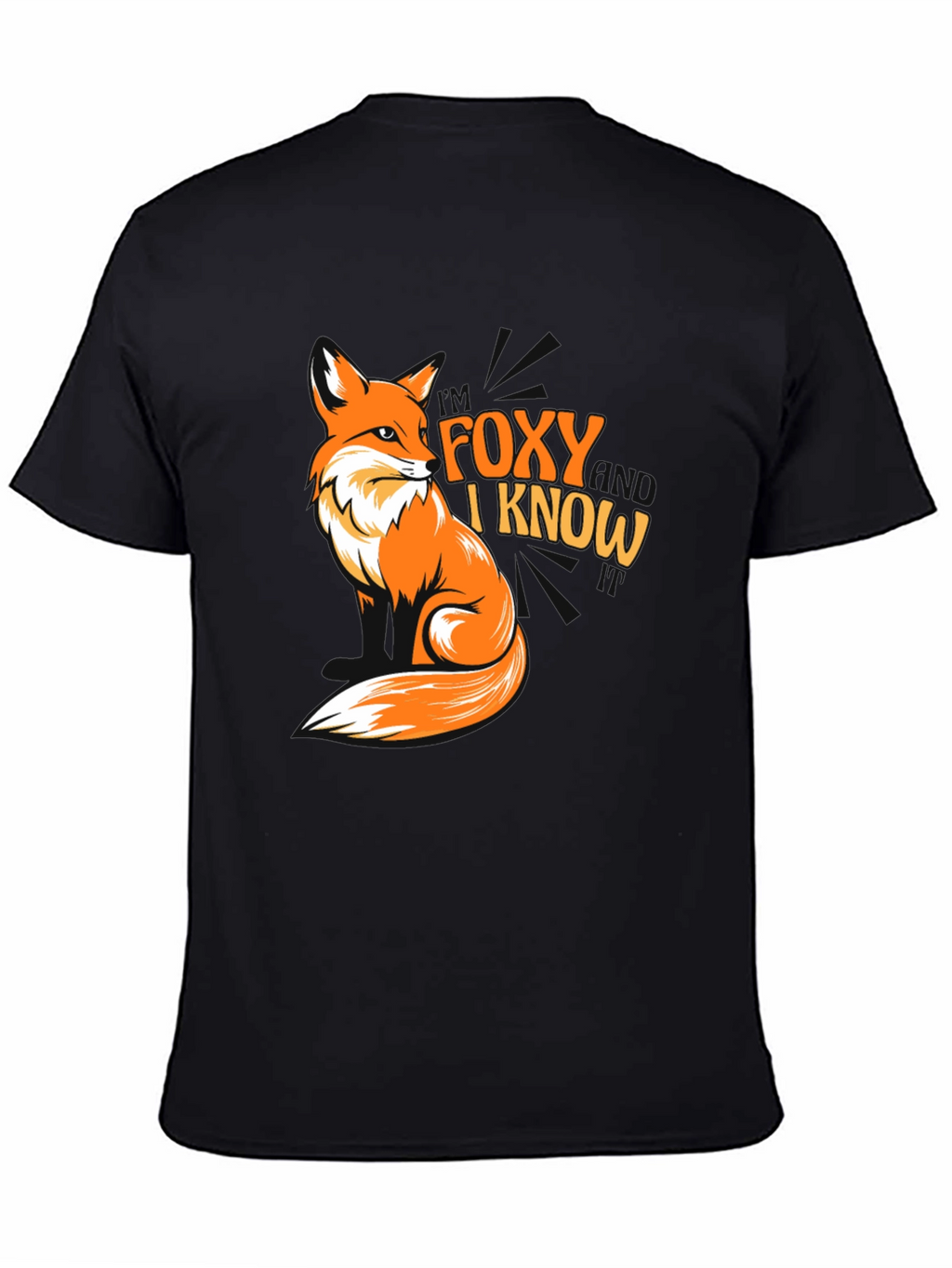 Foxy I Know T-Shirt - Cool Fox Graphic Tee