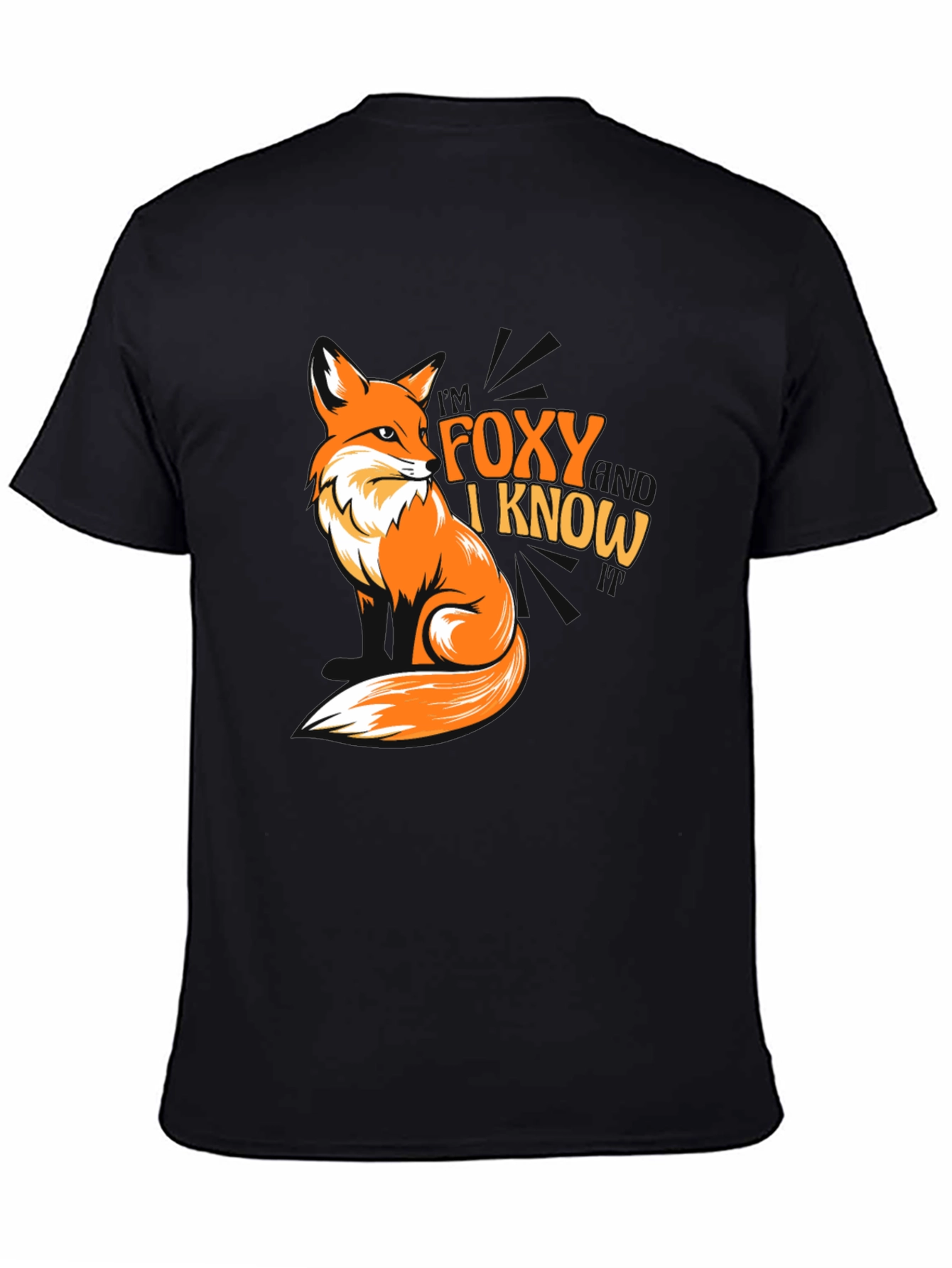 Foxy I Know T-Shirt - Cool Fox Graphic Tee