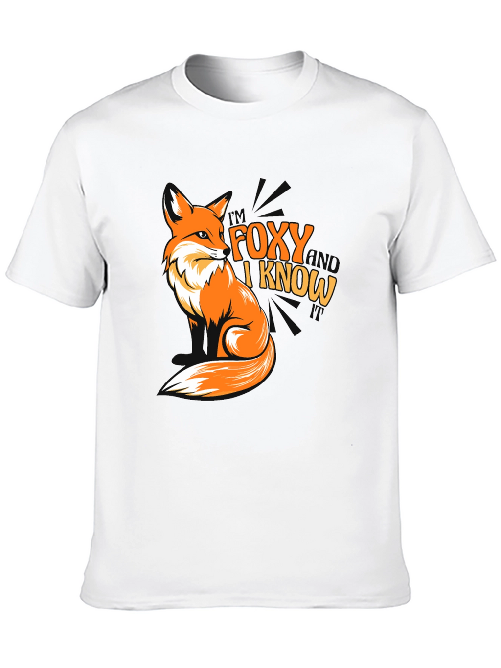 Foxy I Know T-Shirt - Cool Fox Graphic Tee