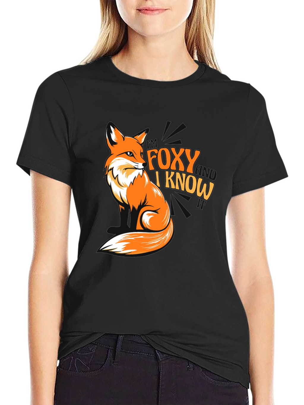 Foxy I Know T-Shirt - Cool Fox Graphic Tee