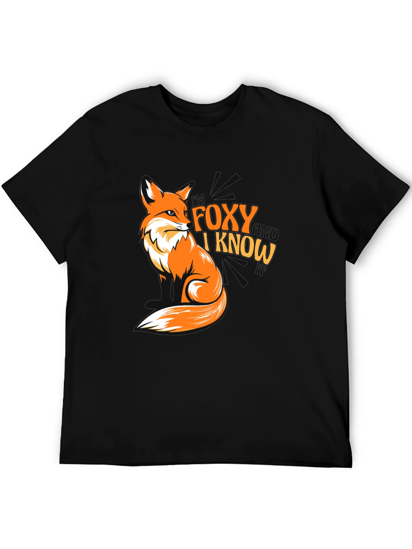 Foxy I Know T-Shirt - Cool Fox Graphic Tee