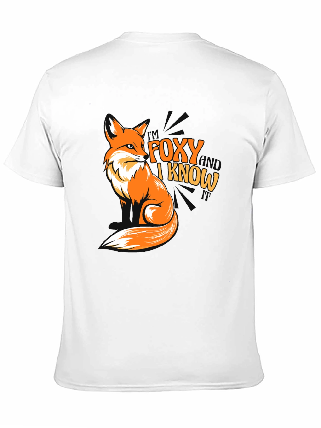 Foxy I Know T-Shirt - Cool Fox Graphic Tee