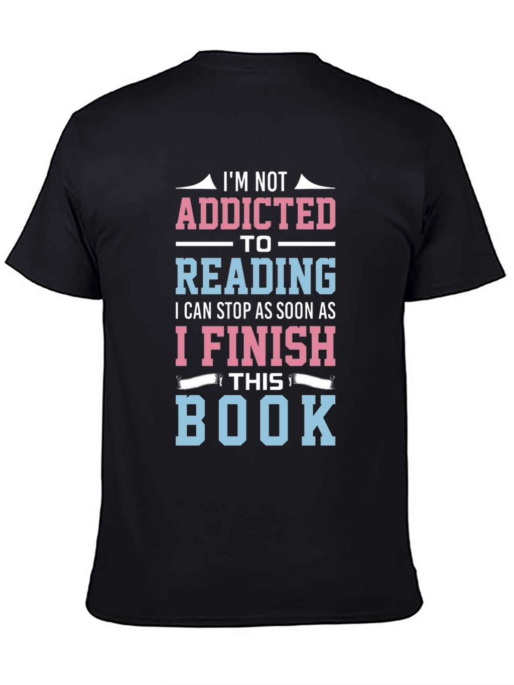 Funny Reading Addict T-Shirt: Just One More Chapter!