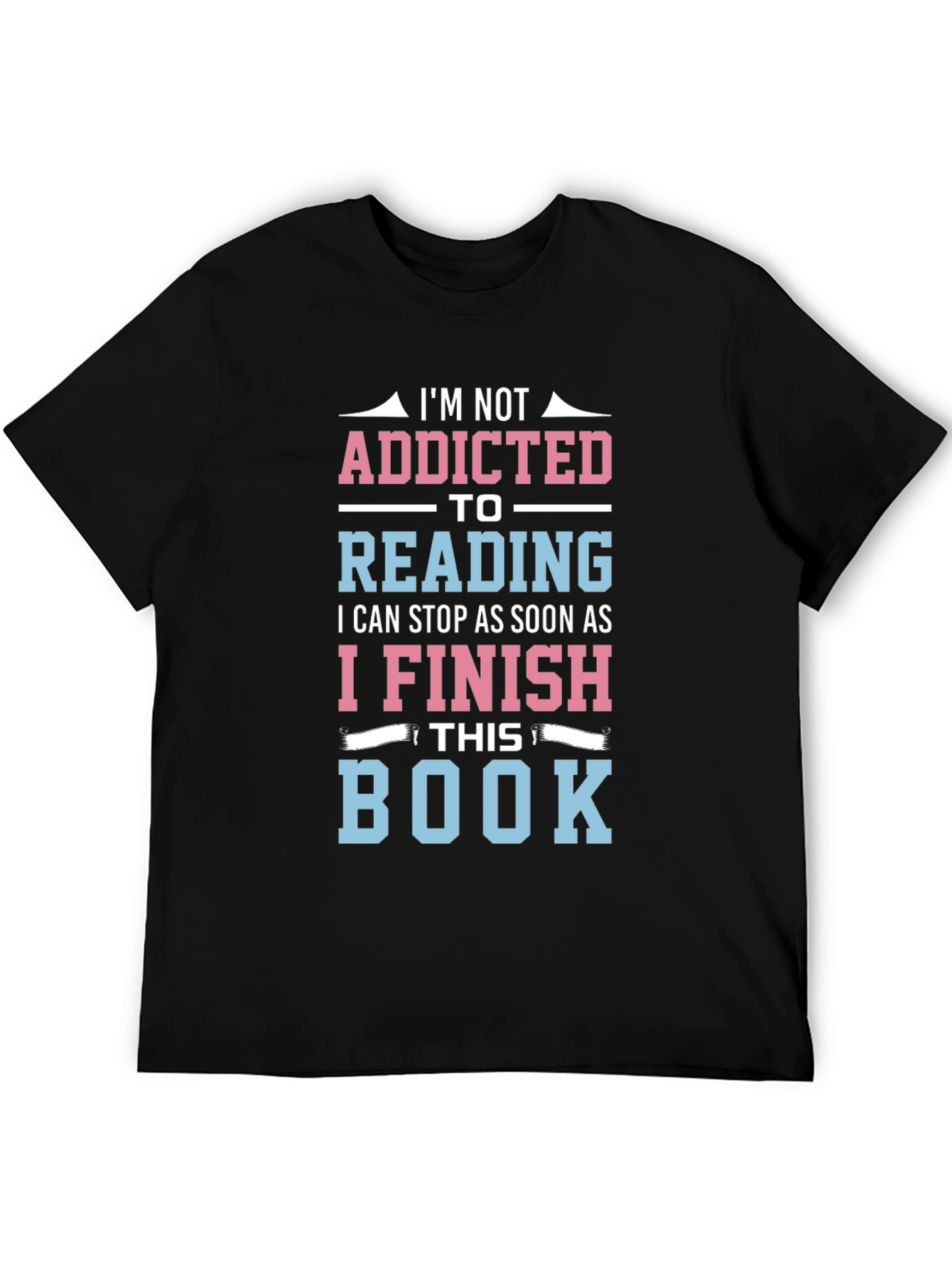 Funny Reading Addict T-Shirt: Just One More Chapter!