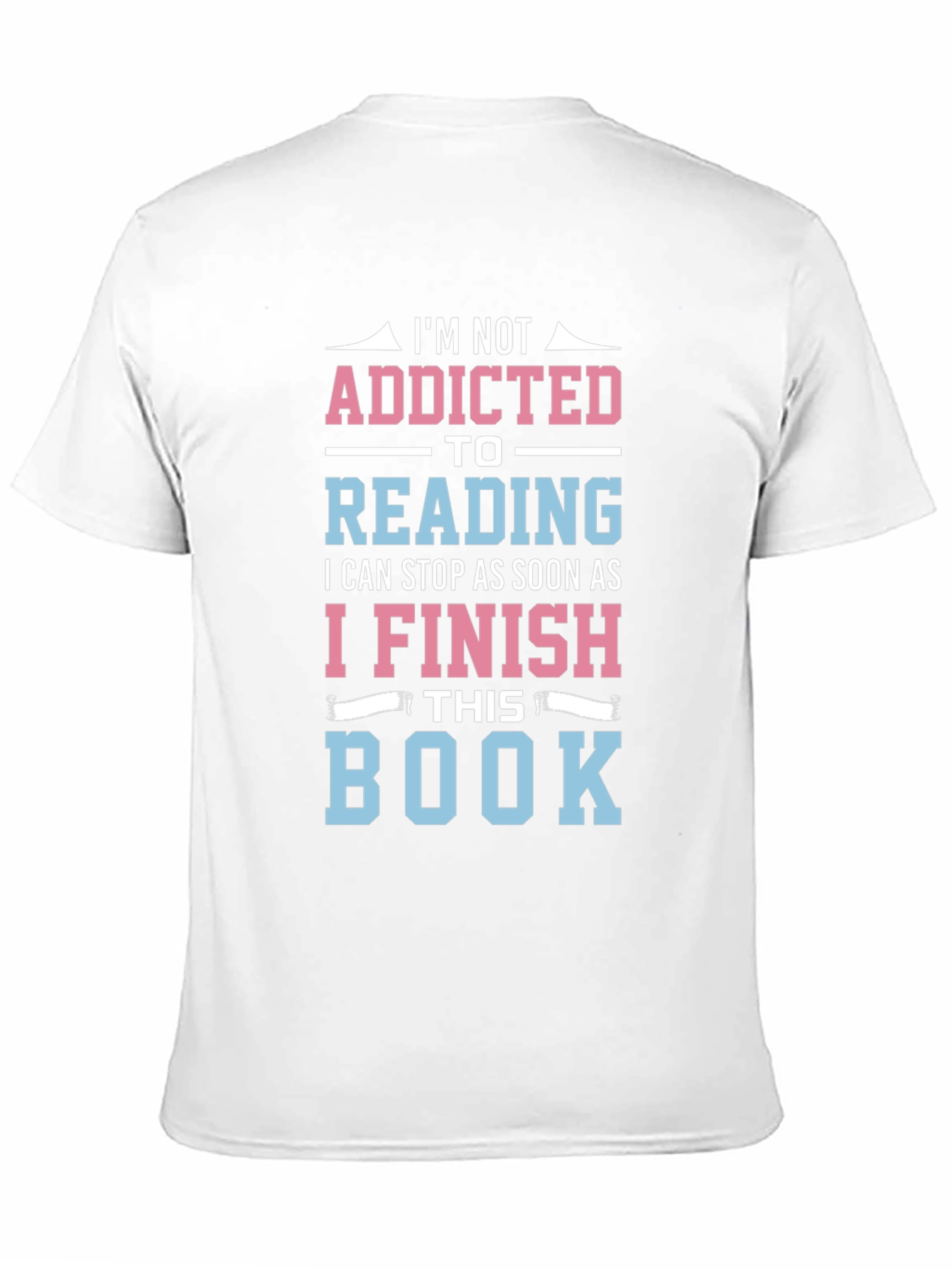 Funny Reading Addict T-Shirt: Just One More Chapter!