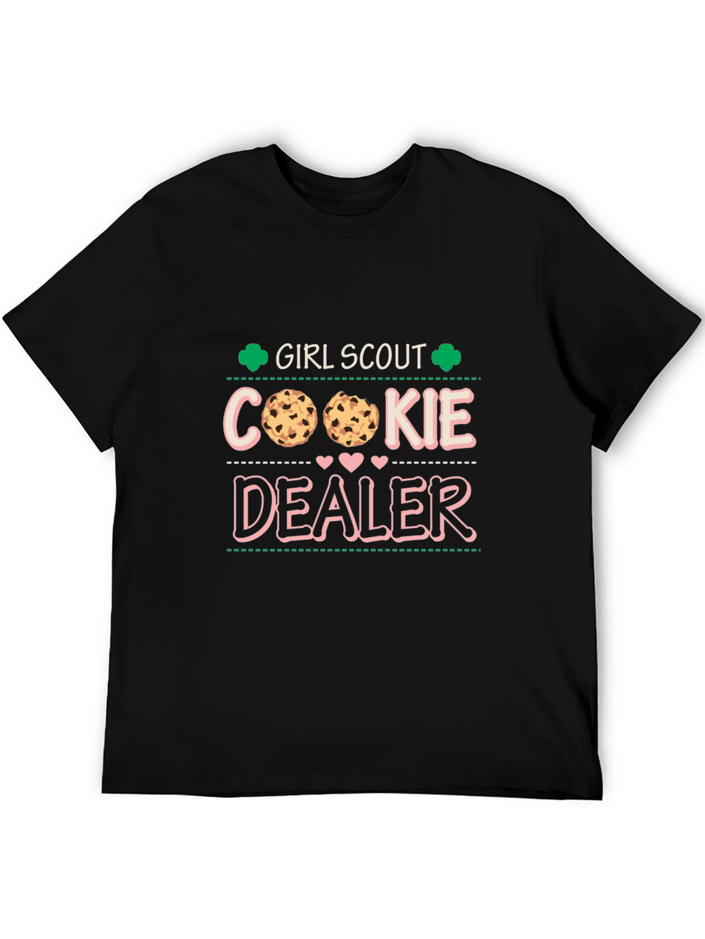 Girl Scout Cookie Dealer Black T-Shirt