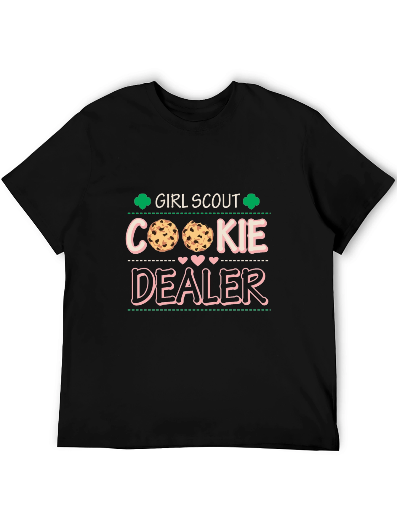 Girl Scout Cookie Dealer Black T-Shirt
