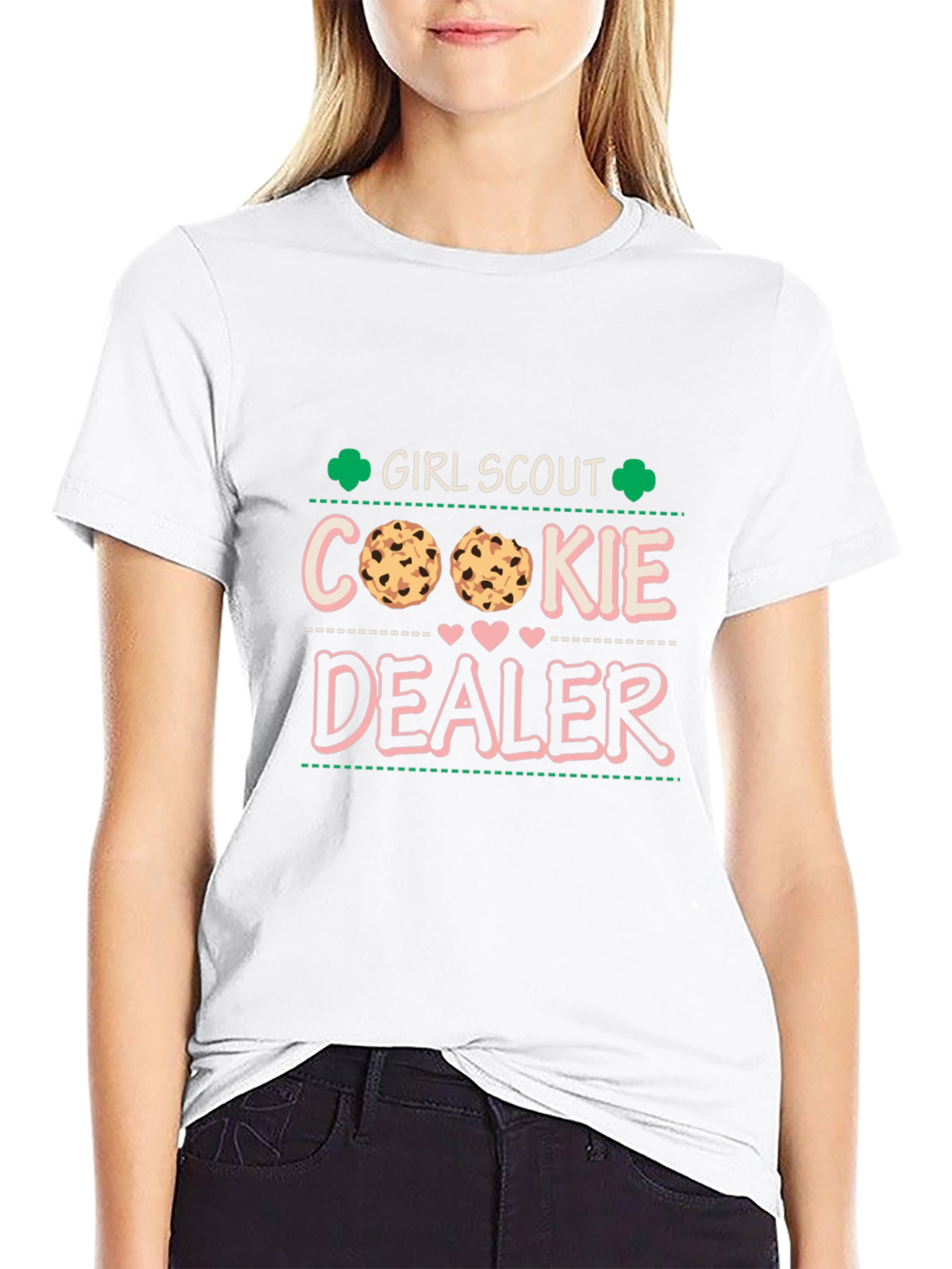 Girl Scout Cookie Dealer Black T-Shirt