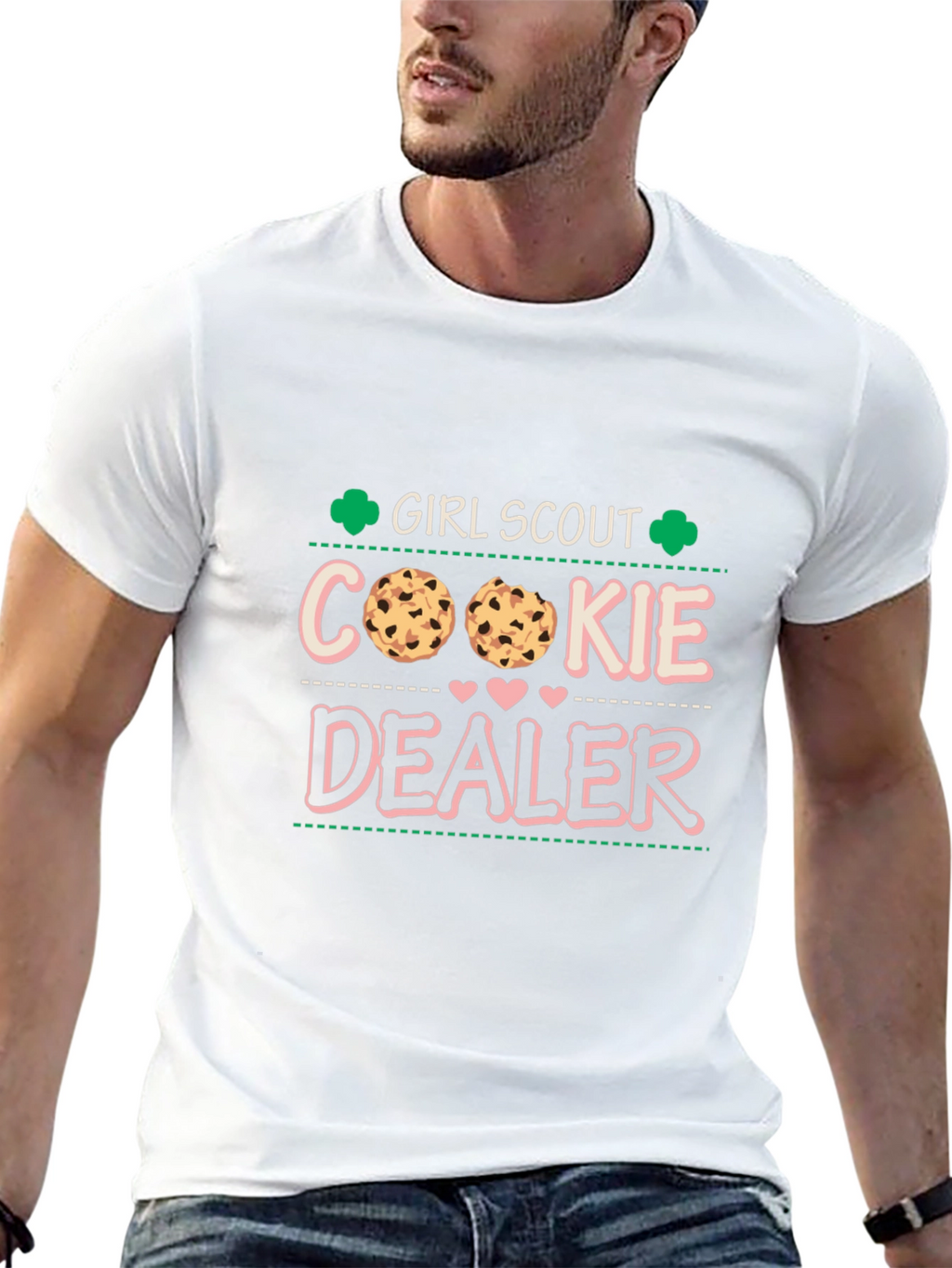 Girl Scout Cookie Dealer Black T-Shirt