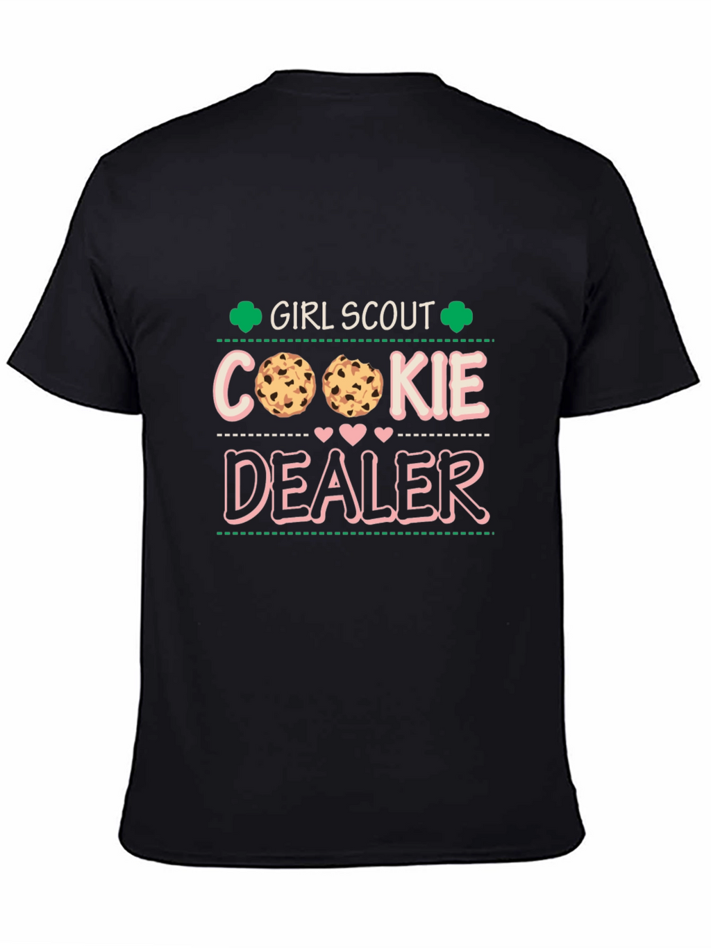 Girl Scout Cookie Dealer Black T-Shirt