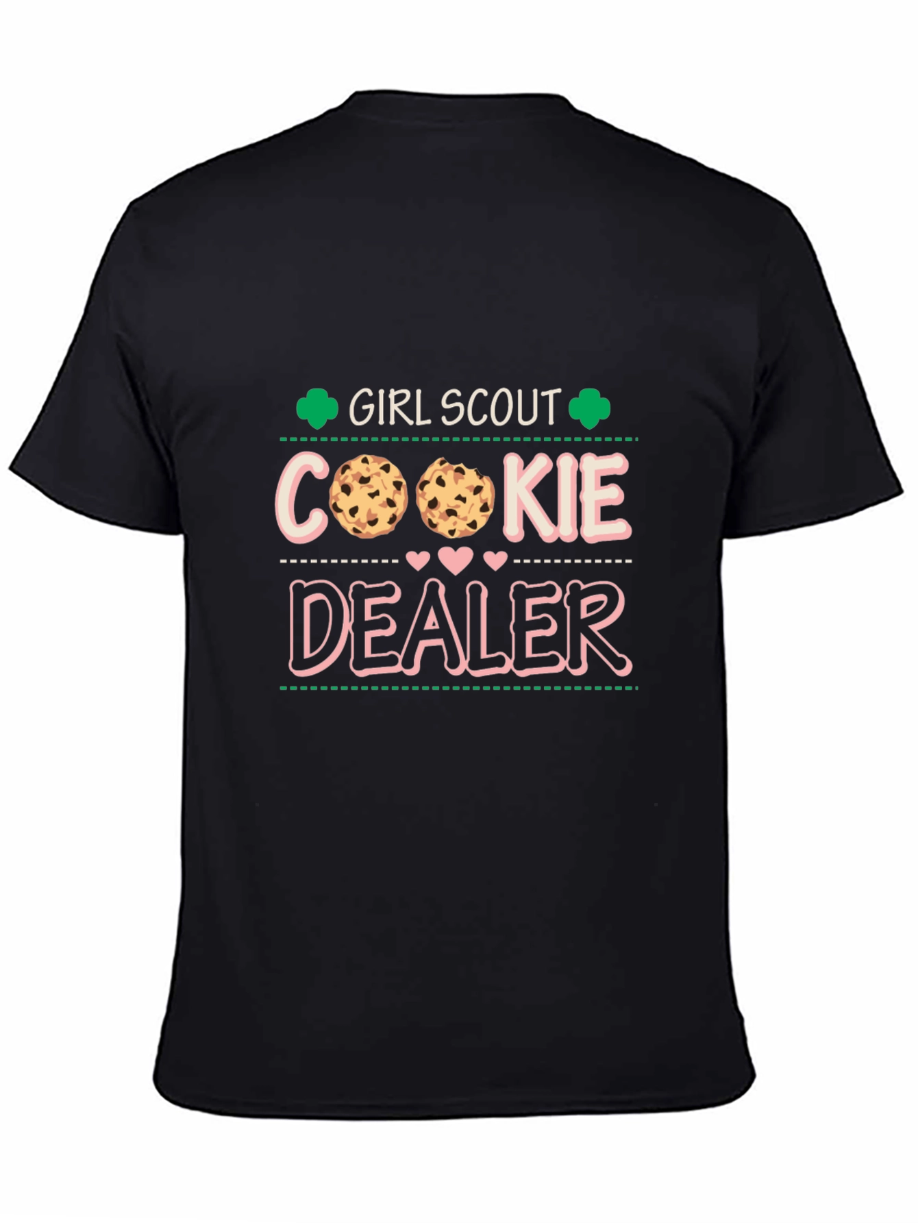 Girl Scout Cookie Dealer Black T-Shirt