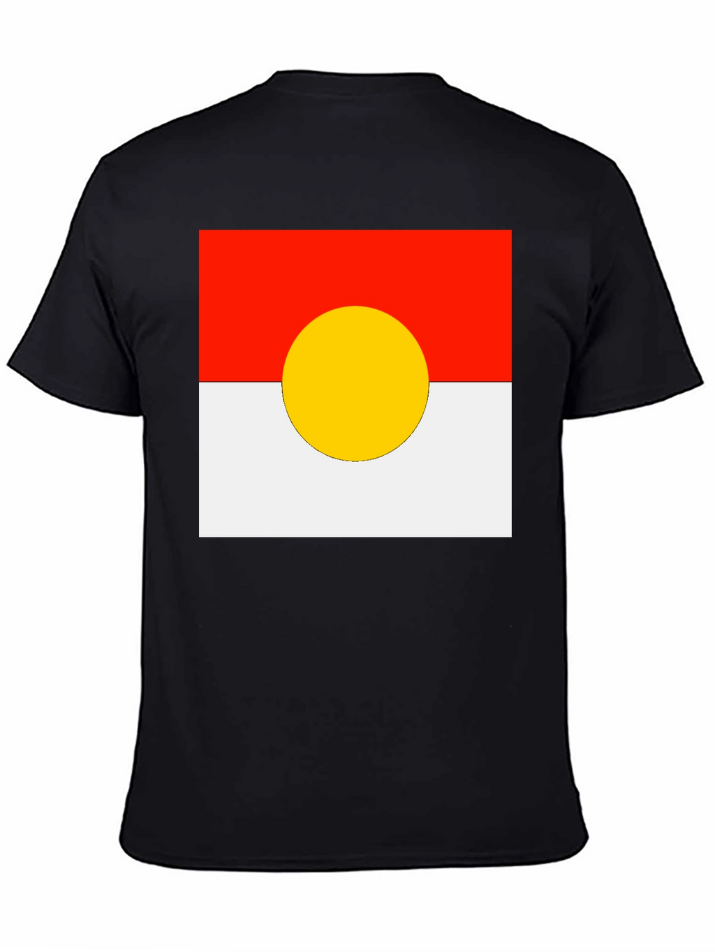 Red White and Yellow Circle T-Shirt