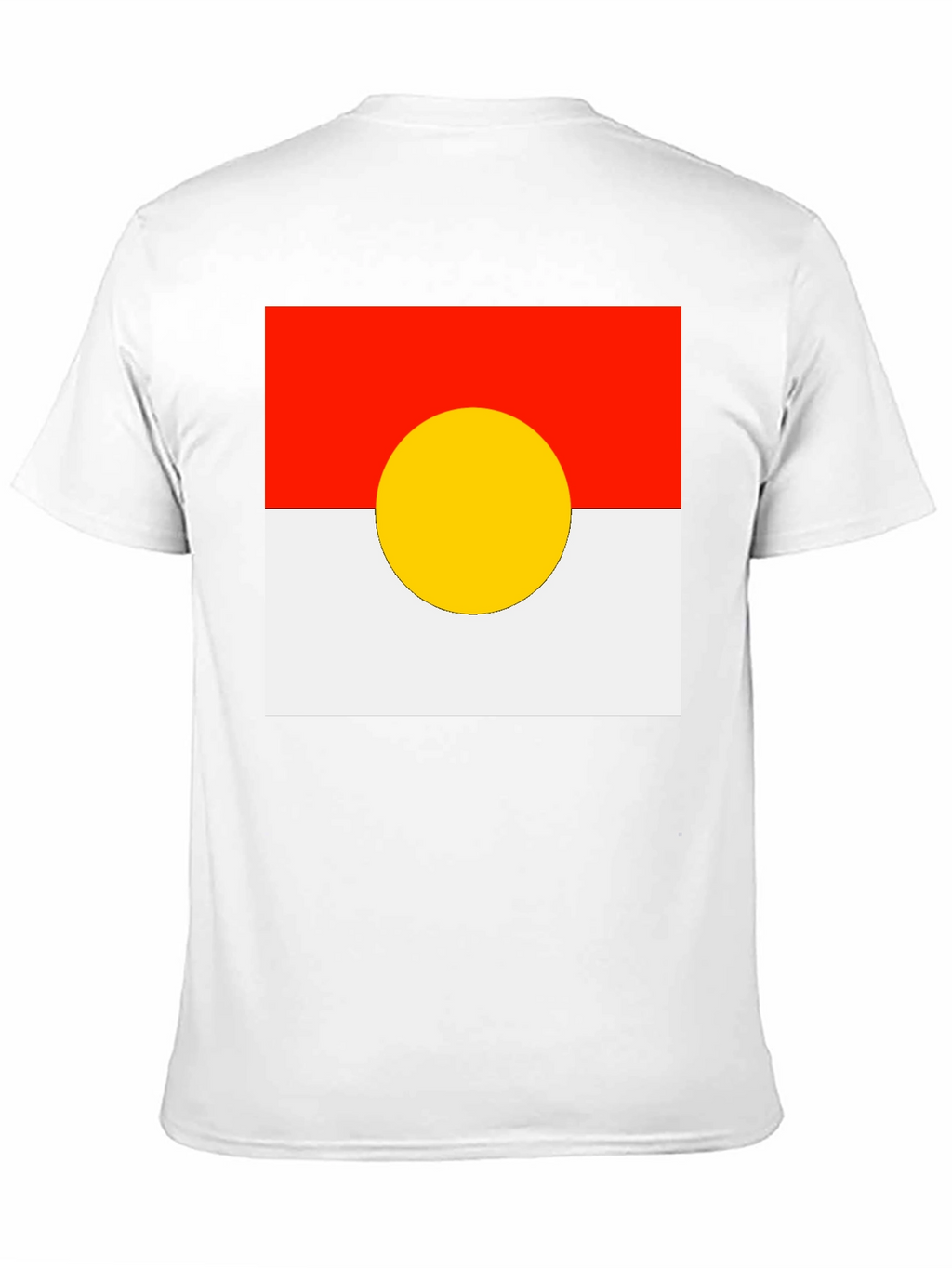 Red White and Yellow Circle T-Shirt