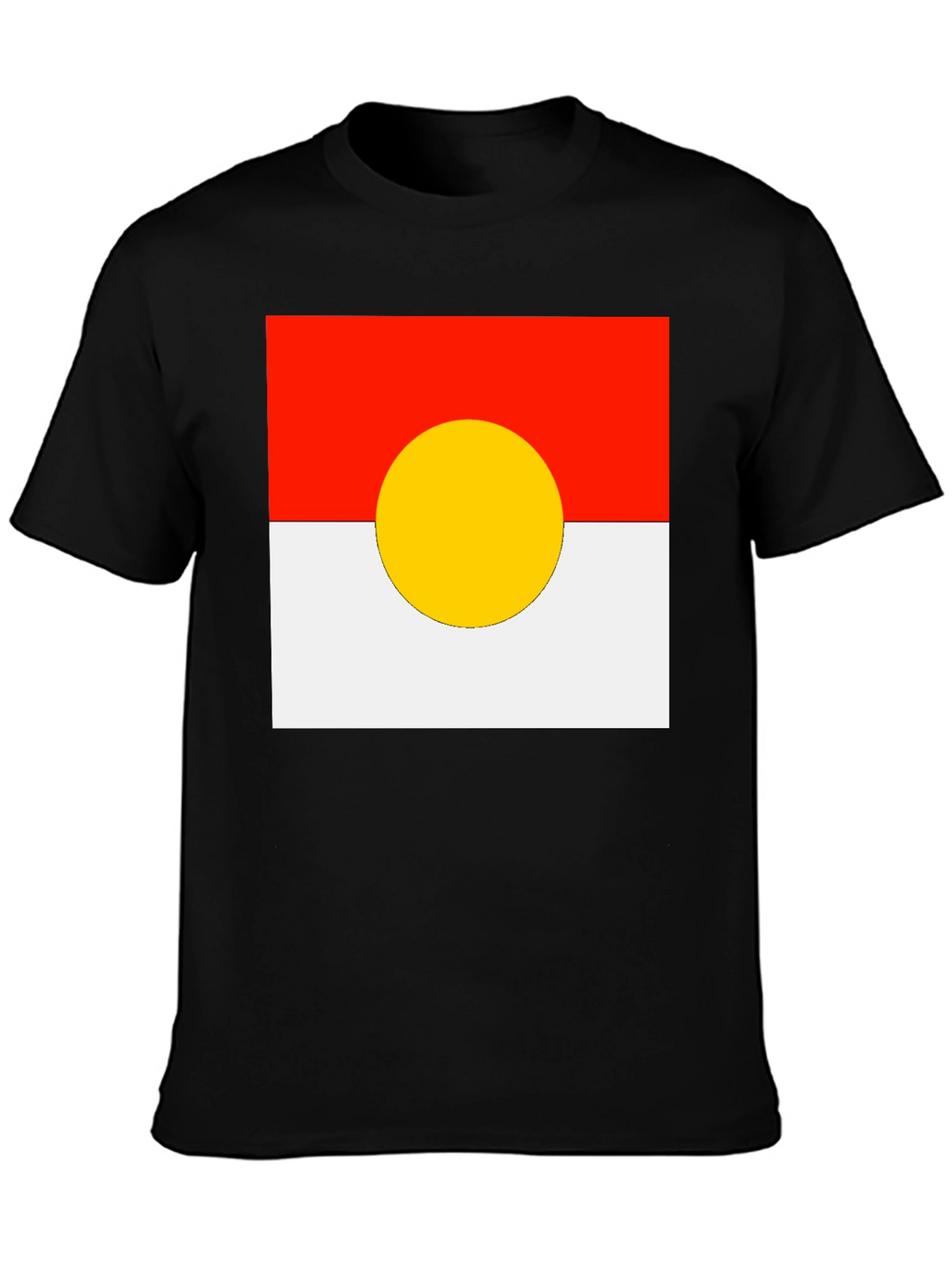 Red White and Yellow Circle T-Shirt