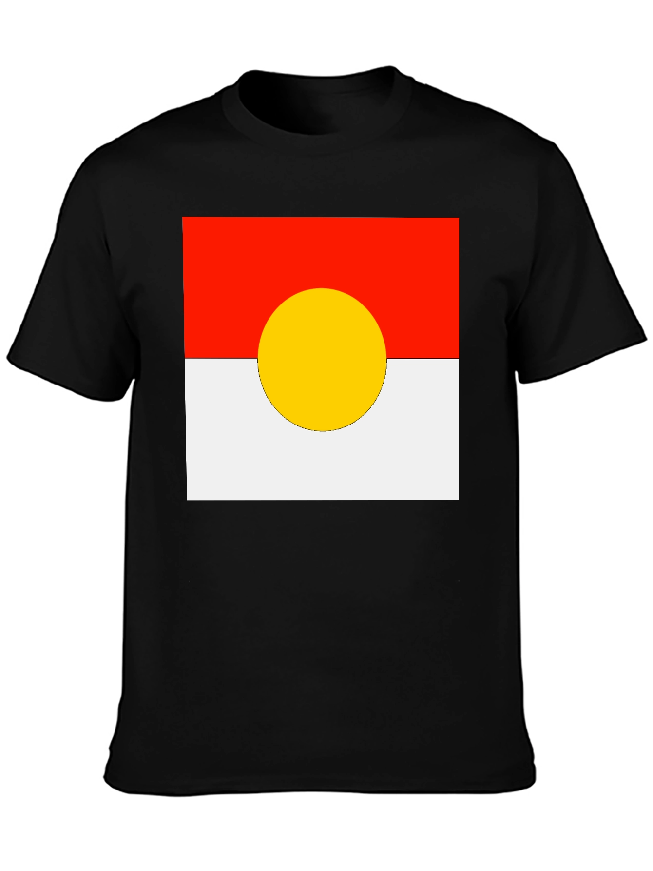 Red White and Yellow Circle T-Shirt