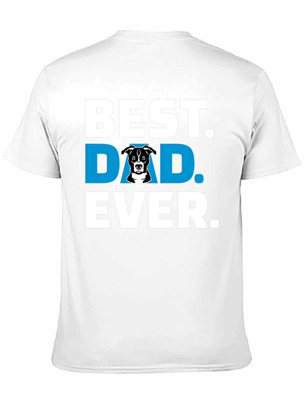 Best Dog Dad Ever Black T-Shirt
