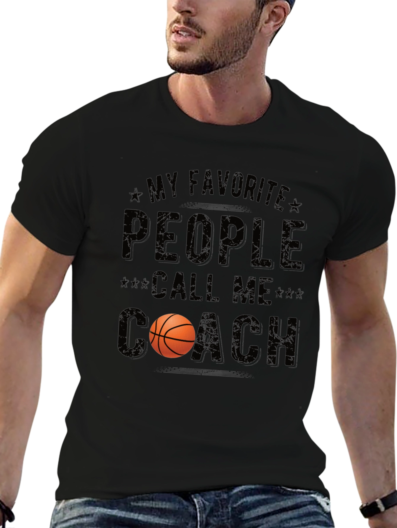 Basketball Coach T-Shirt - Favorite People