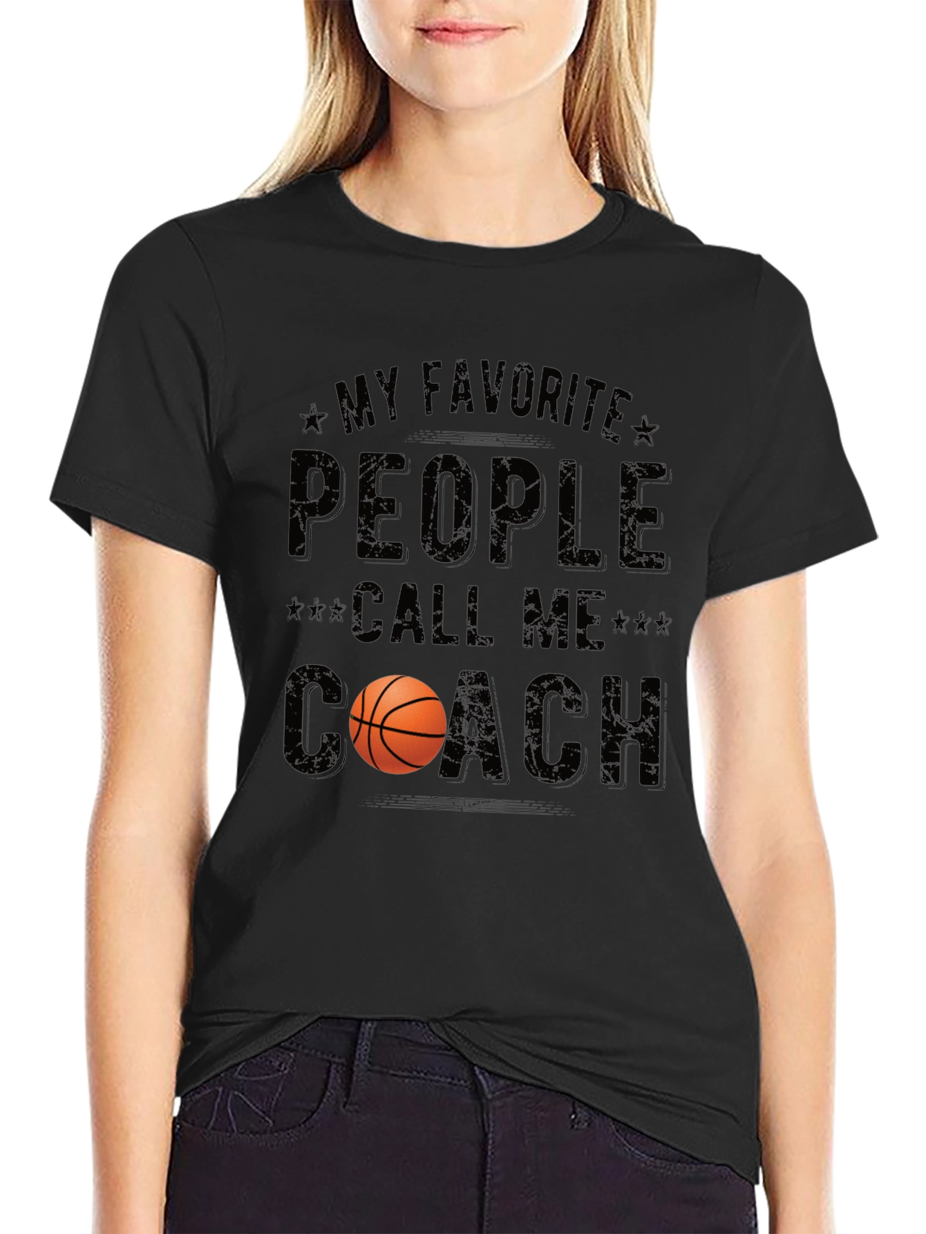 Basketball Coach T-Shirt - Favorite People