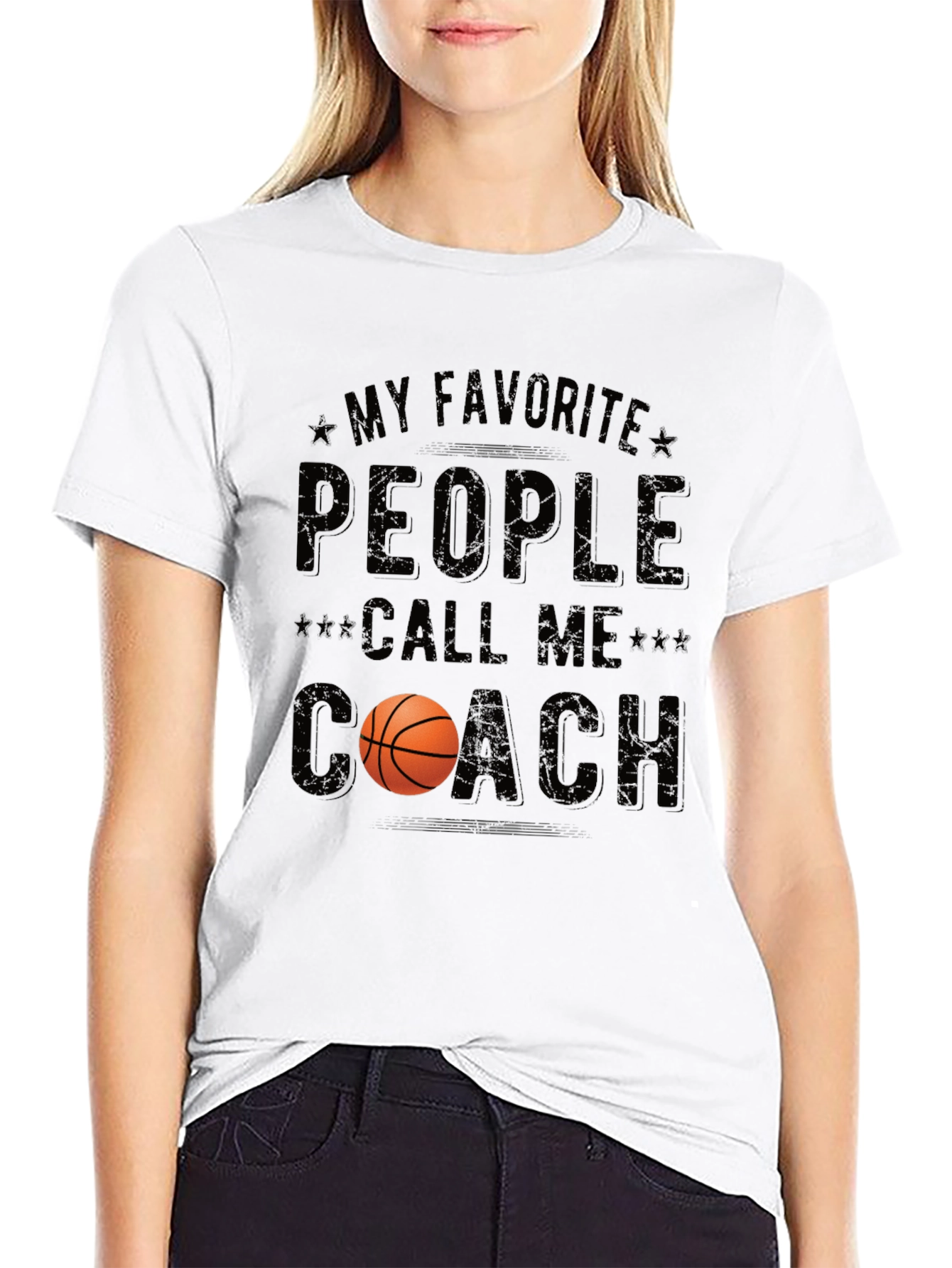 Basketball Coach T-Shirt - Favorite People