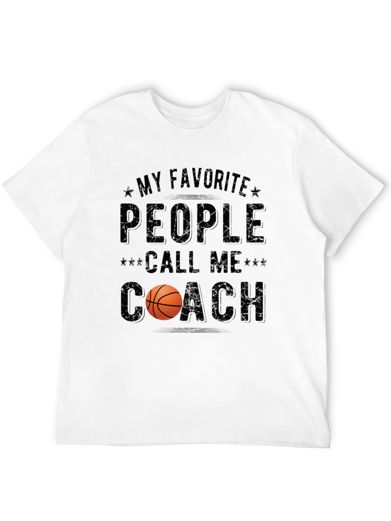 Basketball Coach T-Shirt - Favorite People