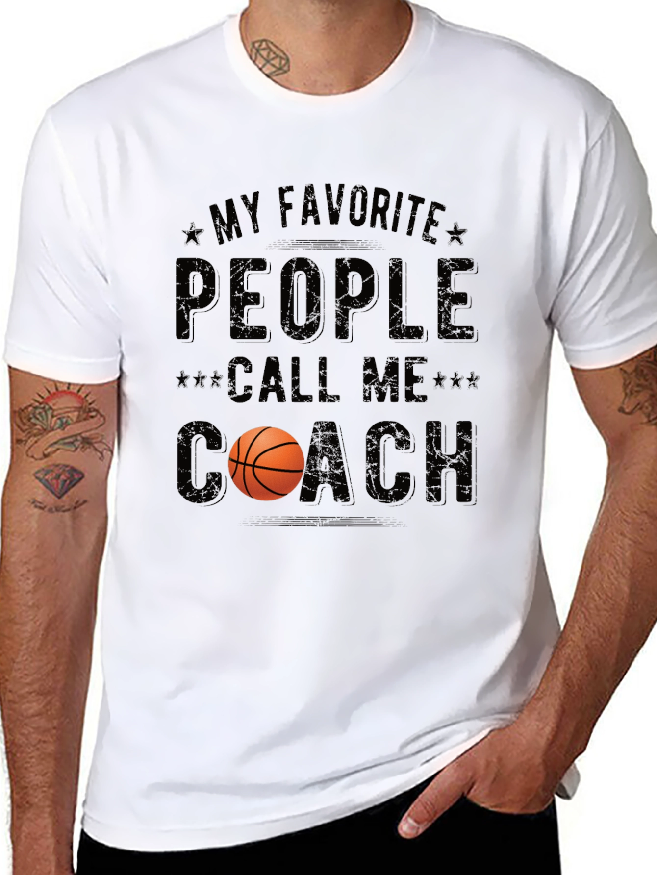 Basketball Coach T-Shirt - Favorite People