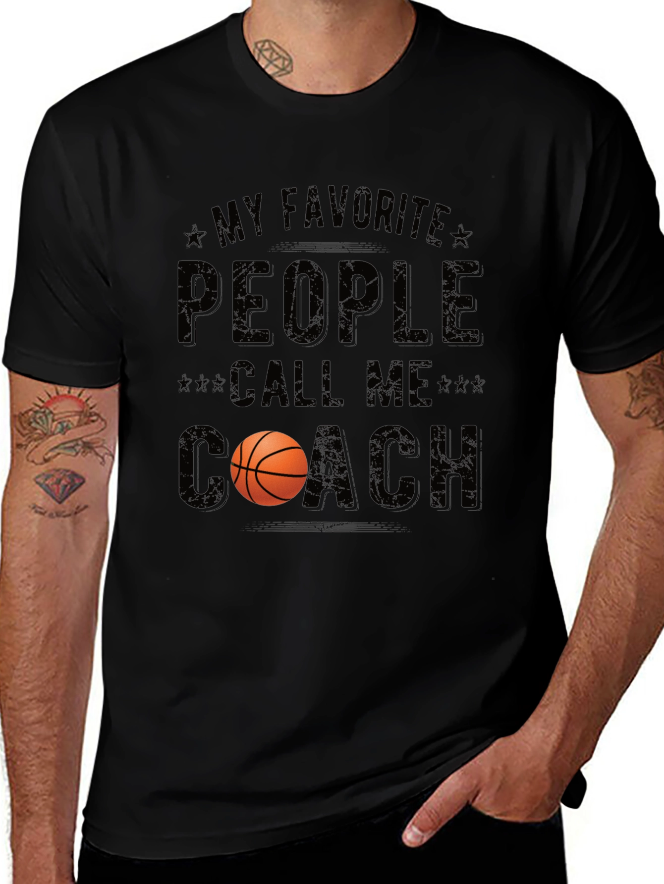 Basketball Coach T-Shirt - Favorite People