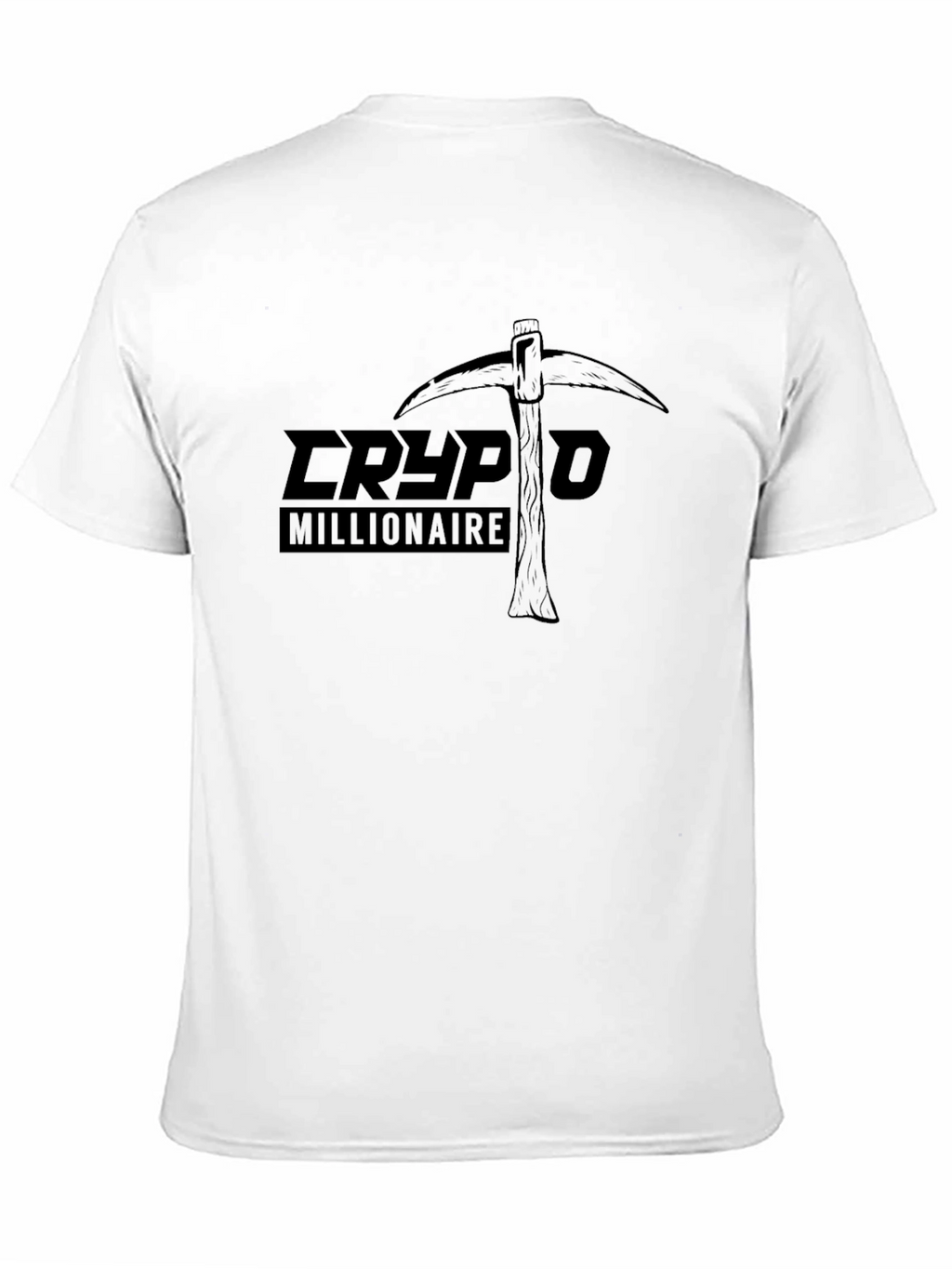 Crypto Millionaire Graphic T-Shirt - Black