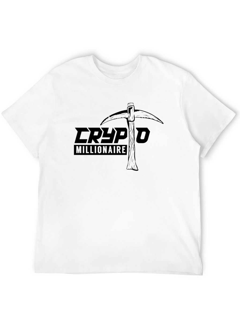 Crypto Millionaire Graphic T-Shirt - Black