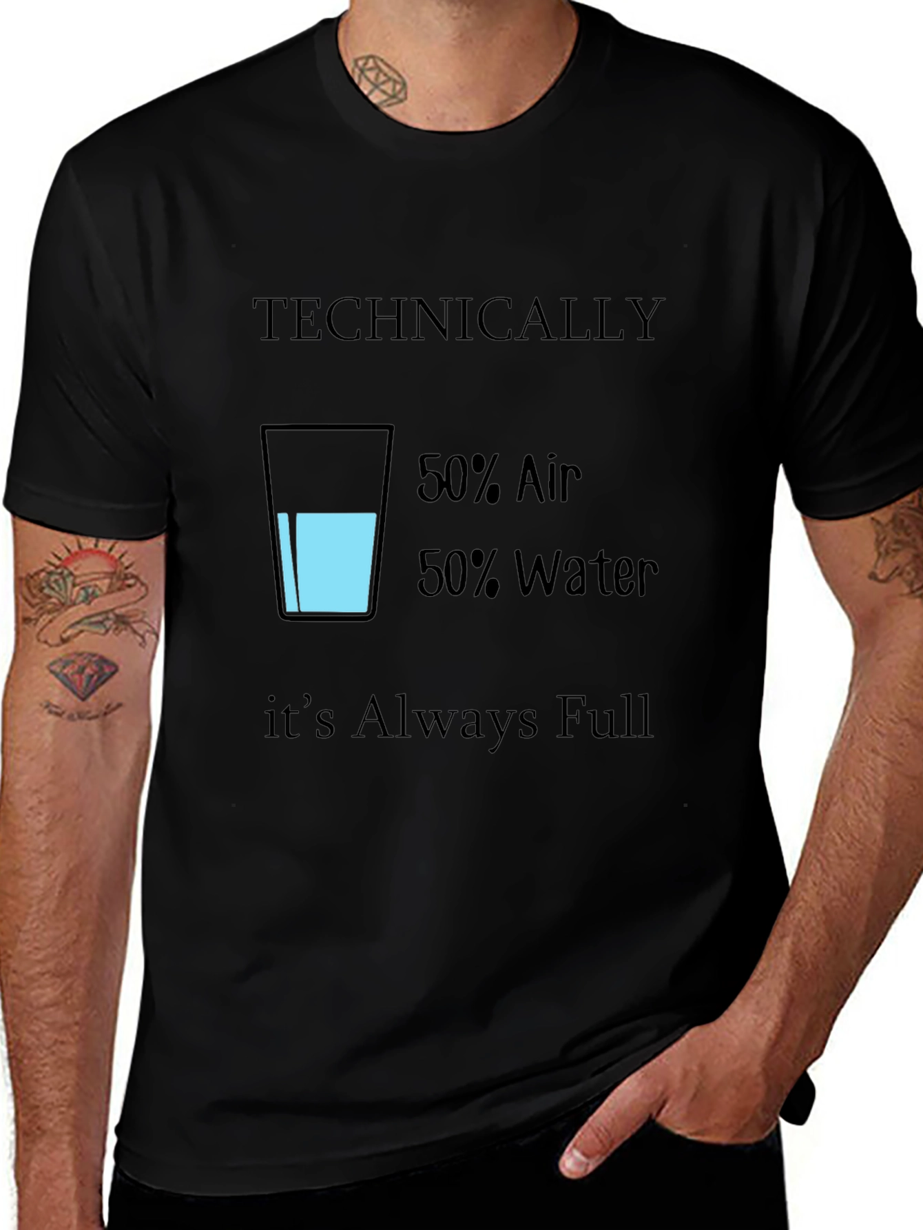 Funny Technically Always Full T-Shirt