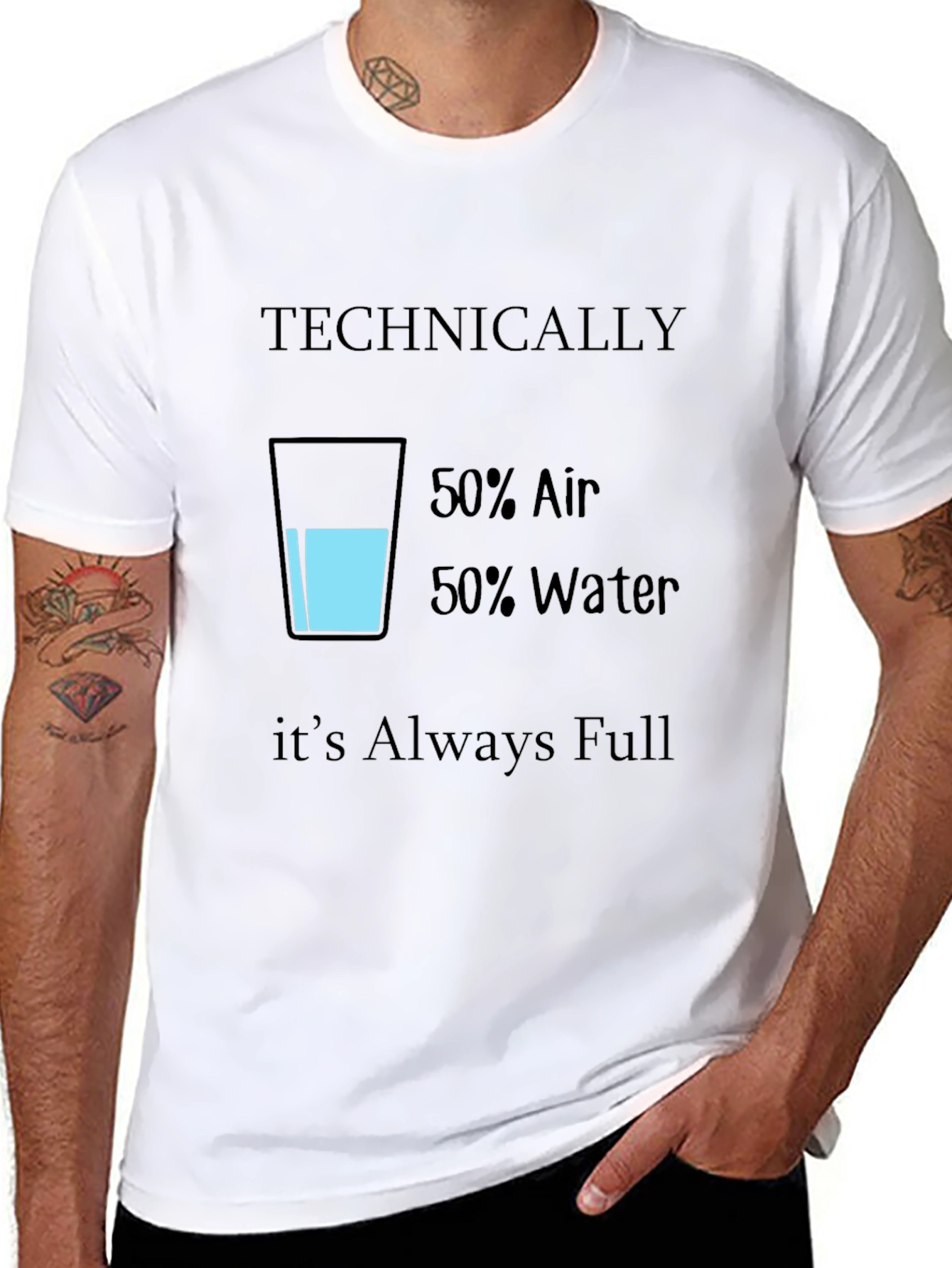 Funny Technically Always Full T-Shirt