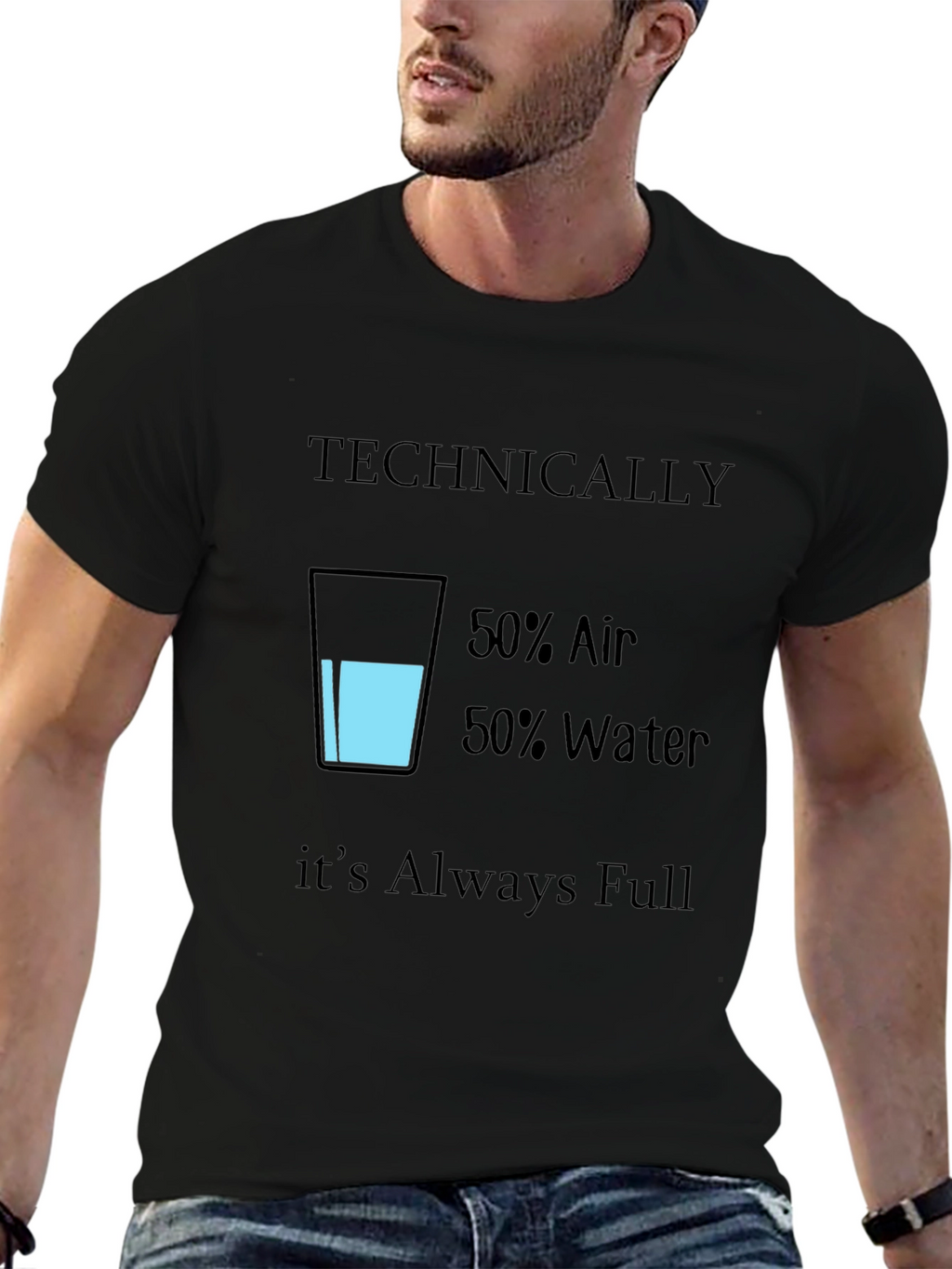 Funny Technically Always Full T-Shirt