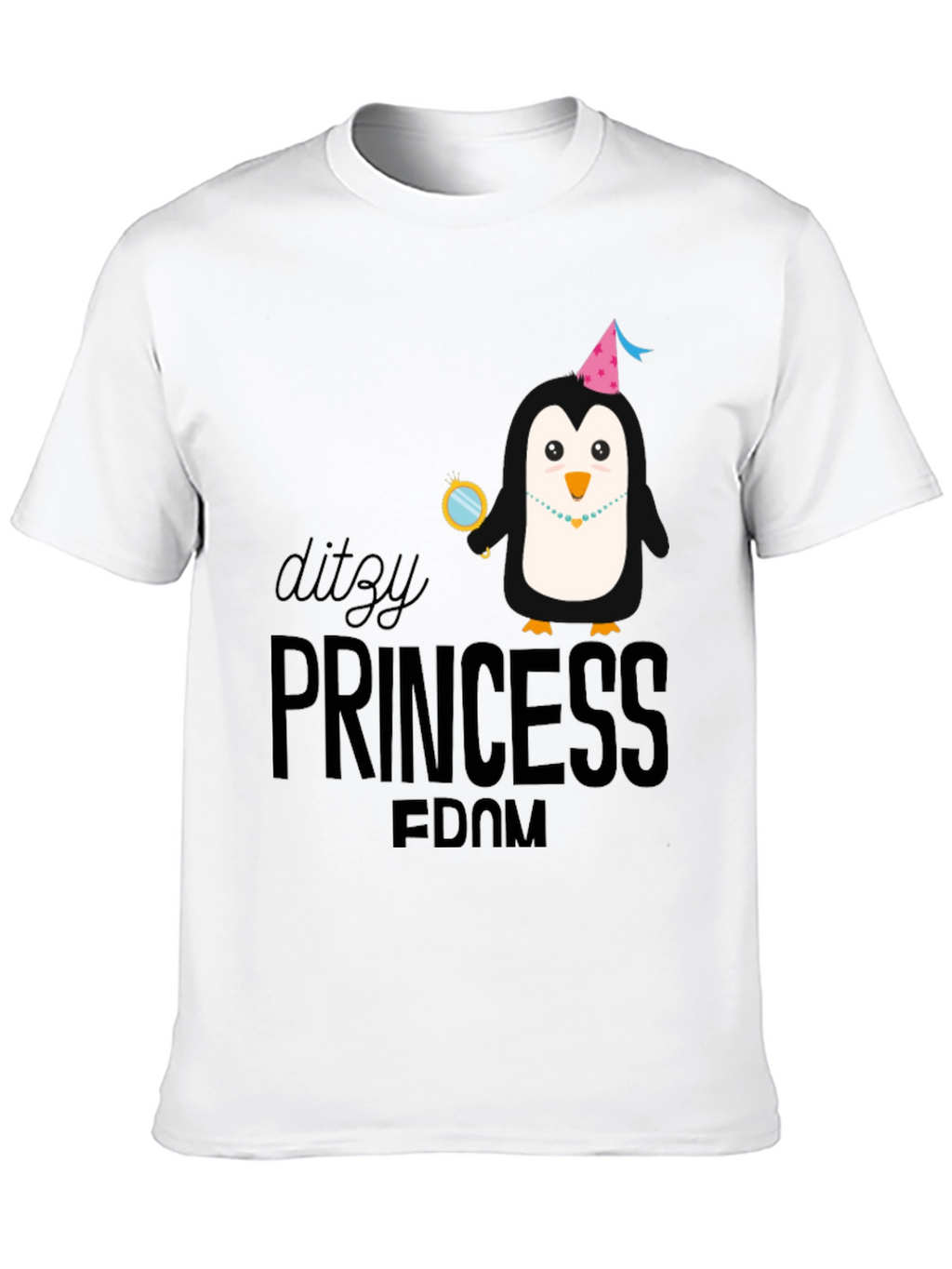 Ditzy Princess-Dom Penguin T-Shirt