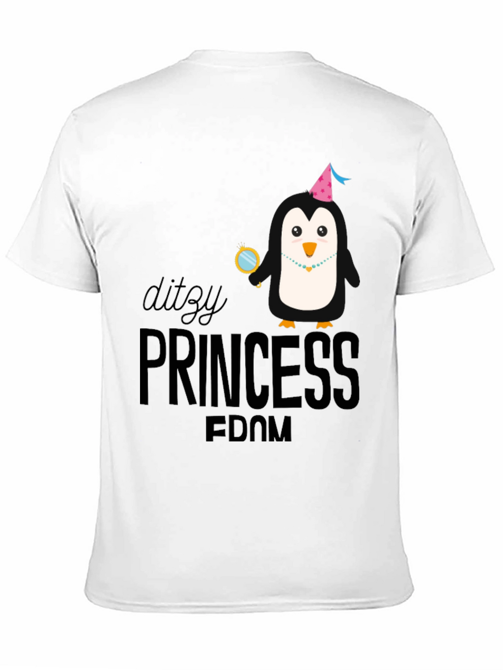 Ditzy Princess-Dom Penguin T-Shirt